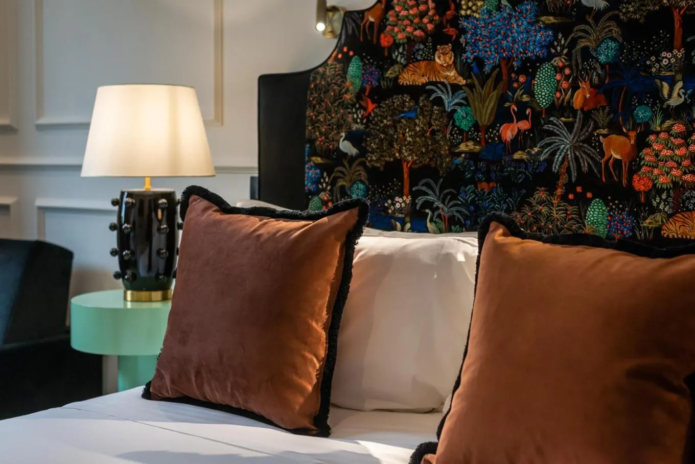 Living room, Bed in The Couper Sant'Andrea