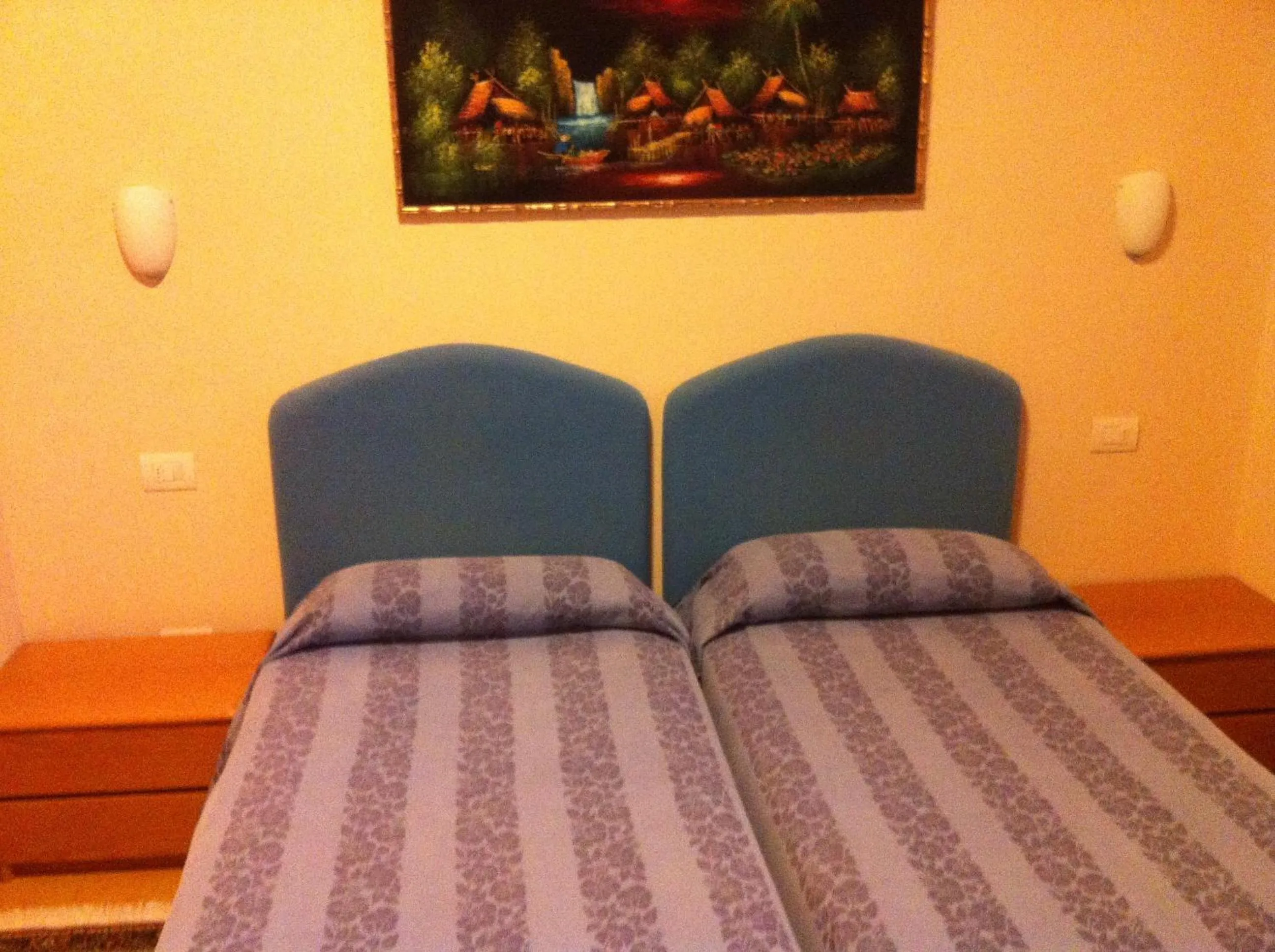 Bed in Hotel Europa