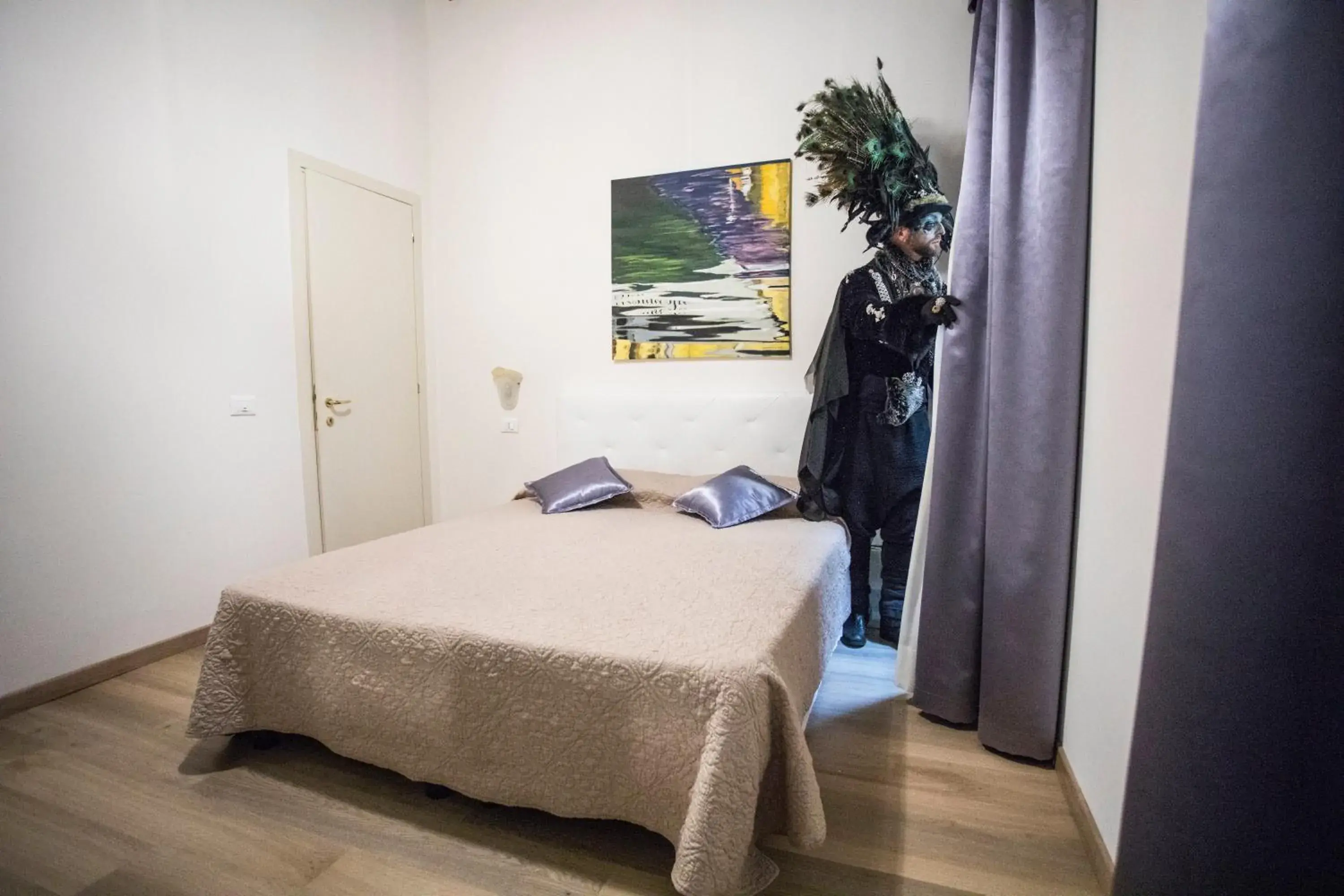 Bed in Locanda Ca' Lucrezia Bed in Locanda Ca' Lucrezia