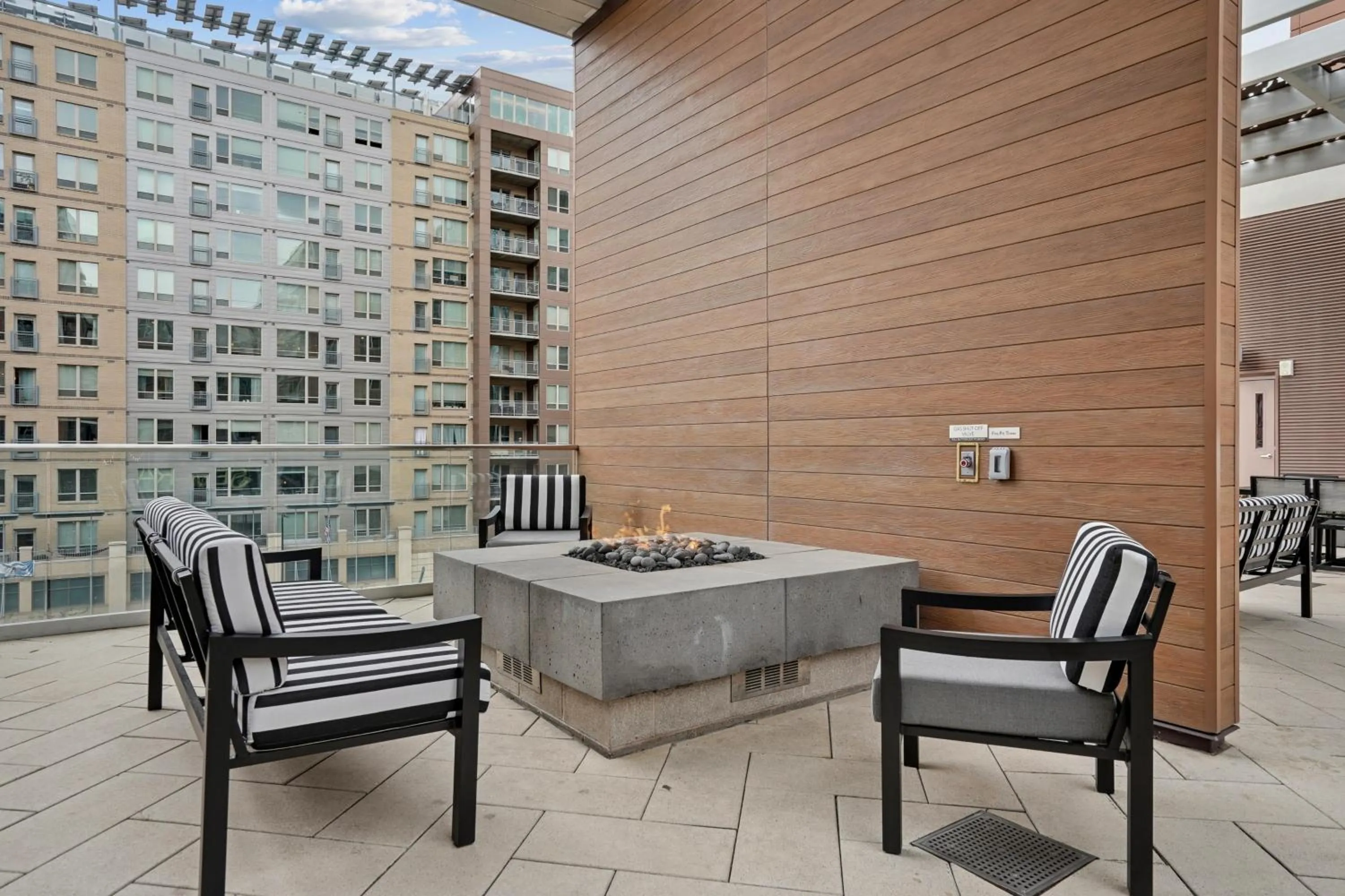 fireplace in Sentral Union Station