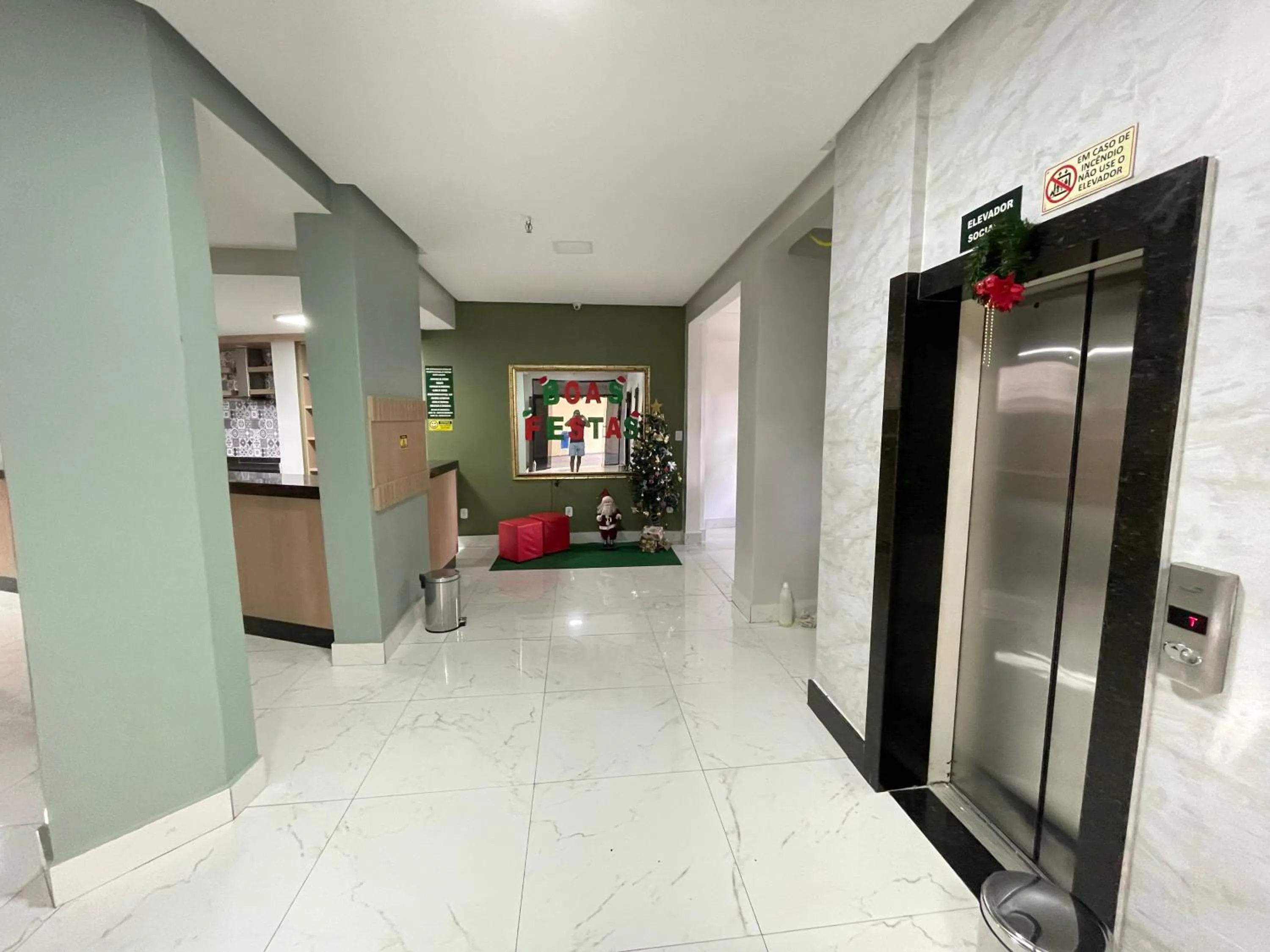 Lobby or reception in Araras Apart Service I