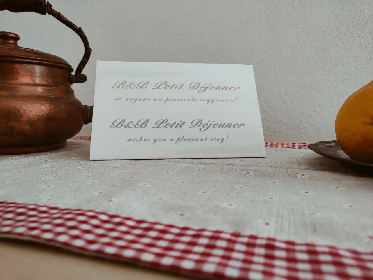 B&B Petit déjeuner