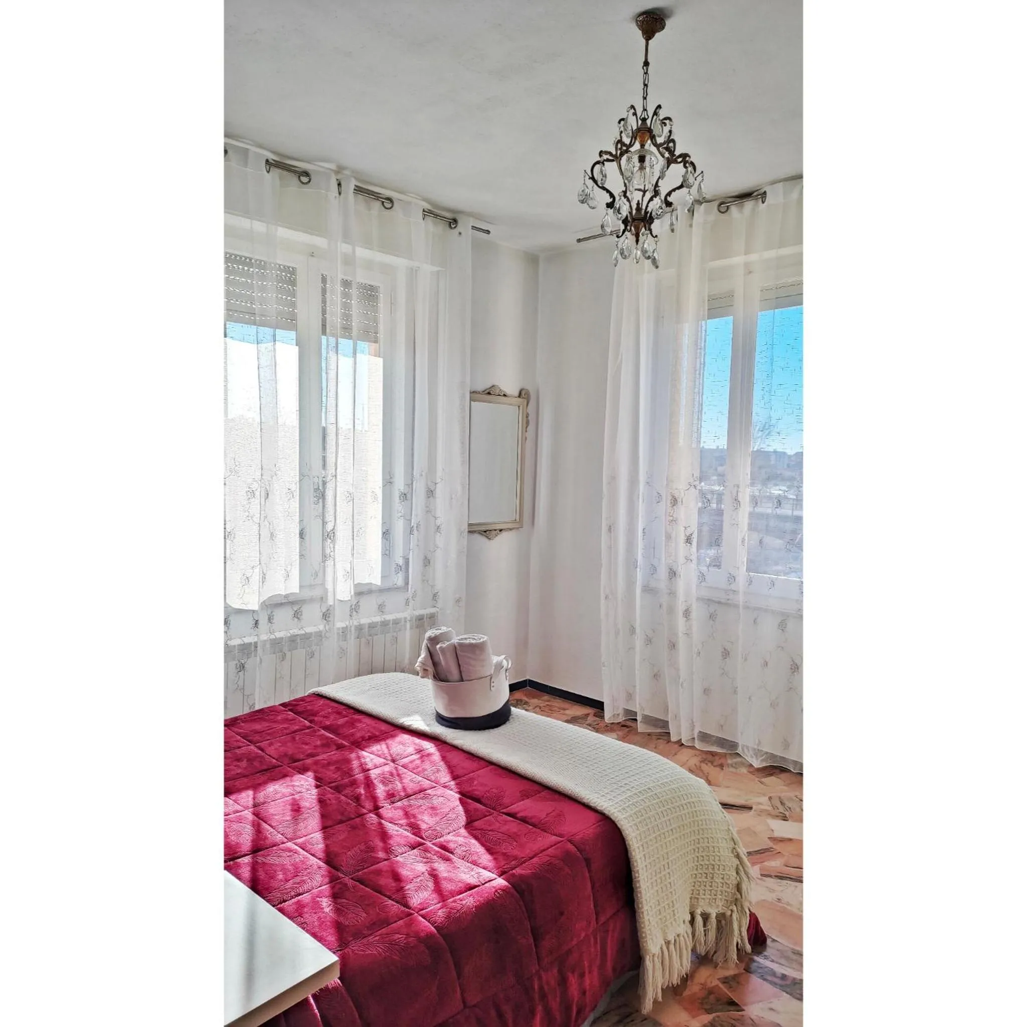 Bed in B&B Petit déjeuner