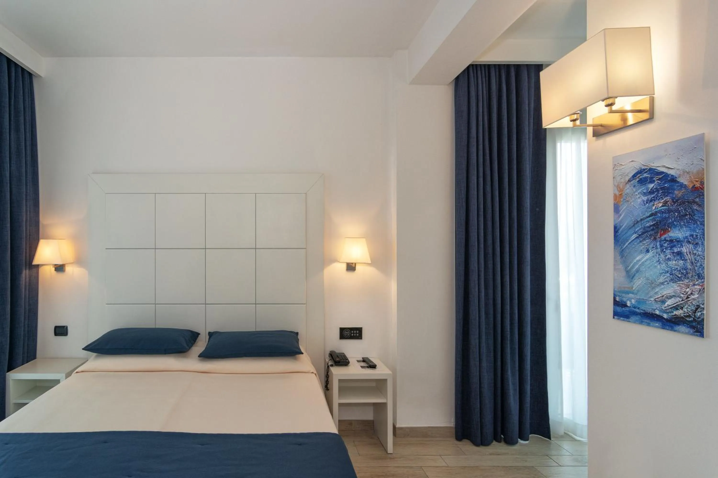 Bed in Hotel Central Park