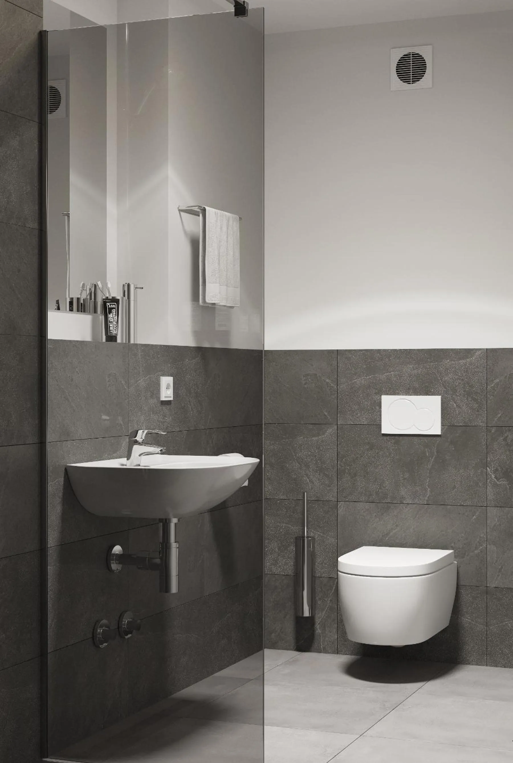 Bathroom in The Residences - Apartments Frankfurt