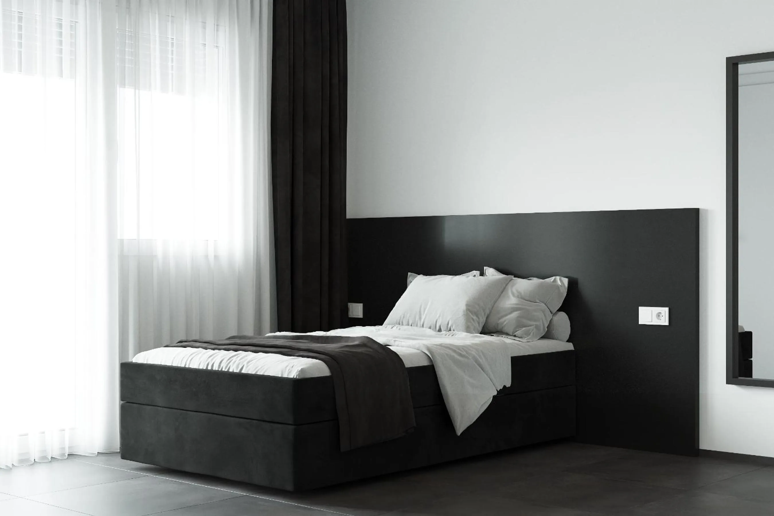 Bedroom in The Residences - Apartments Frankfurt