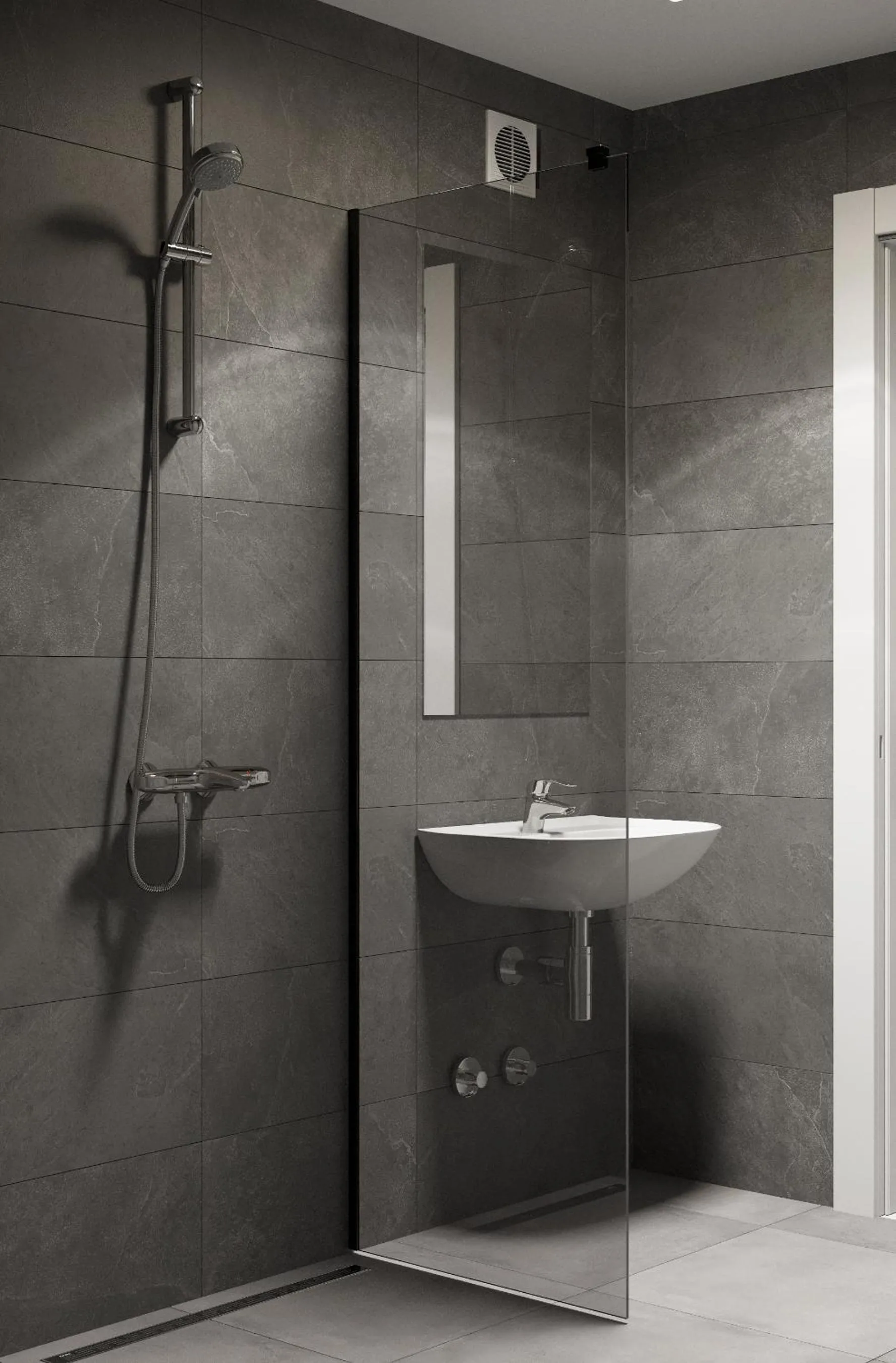 Bathroom in The Residences - Apartments Frankfurt