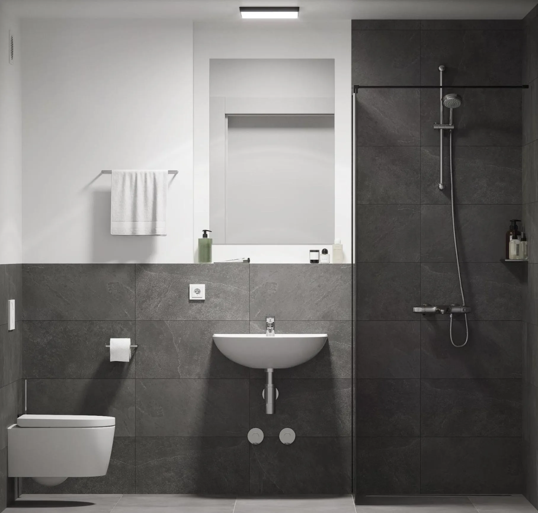 Bathroom in The Residences - Apartments Frankfurt