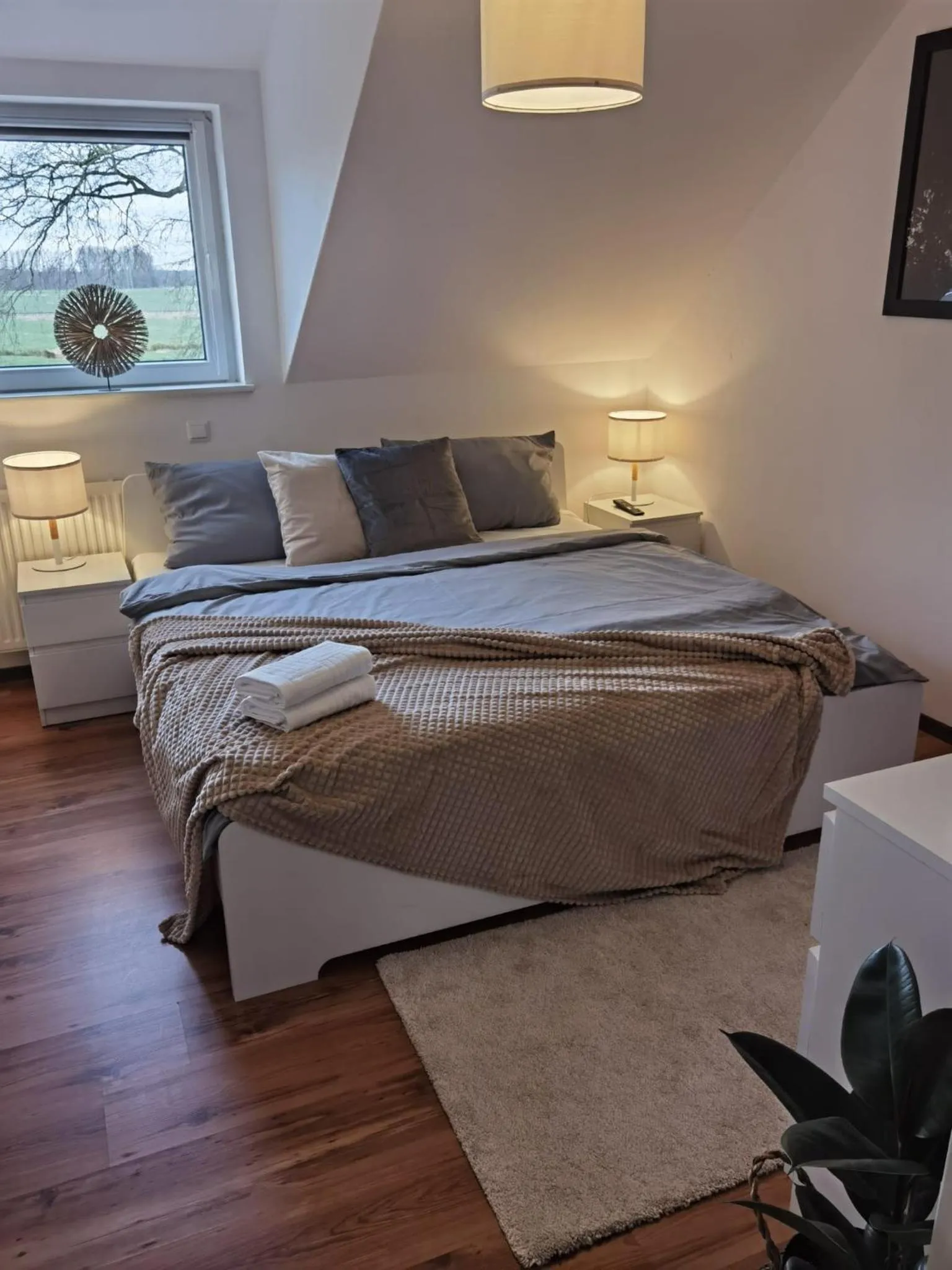 Bed in Stedinger Landhotel & Café