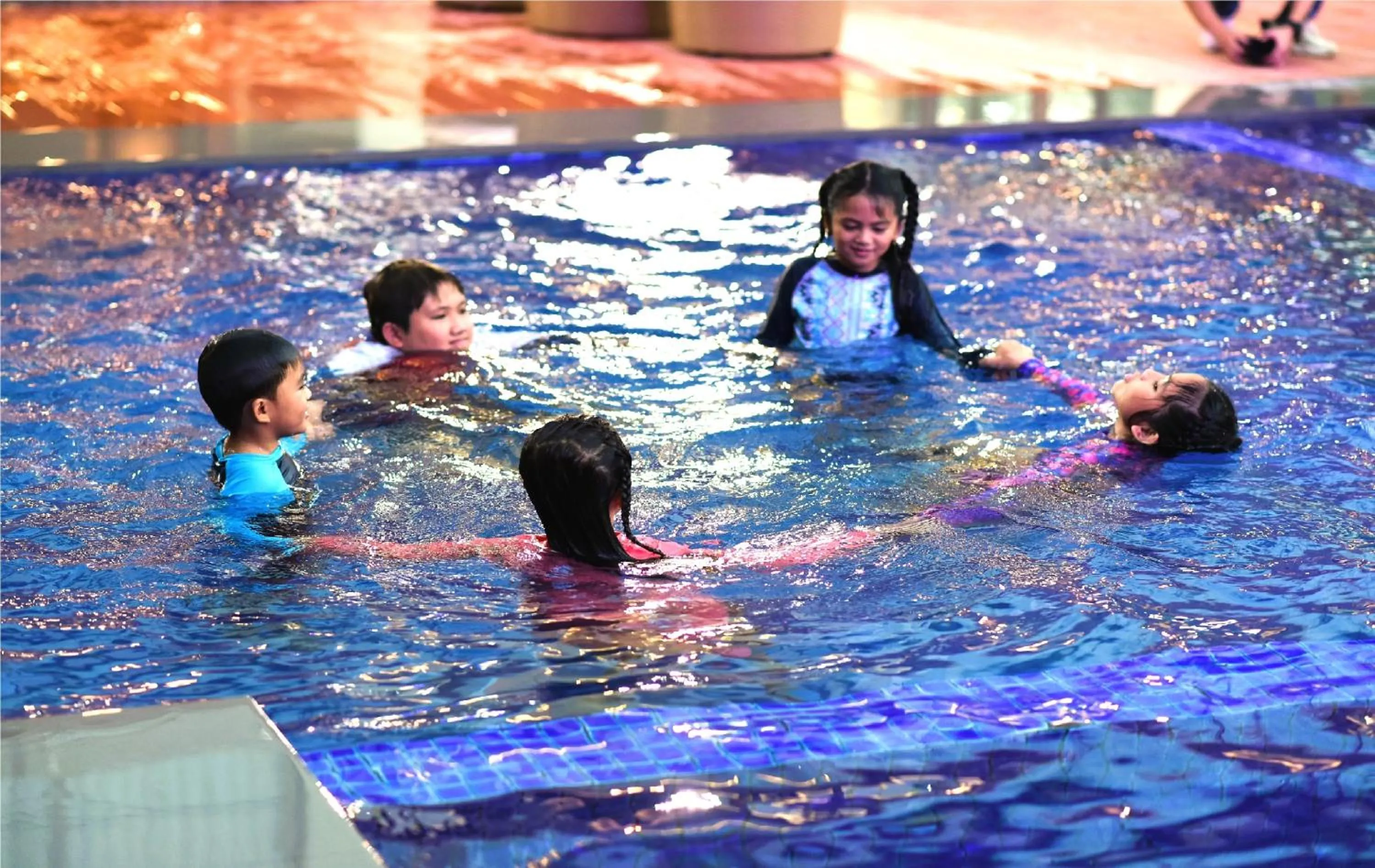 Swimming pool in The First Islatel