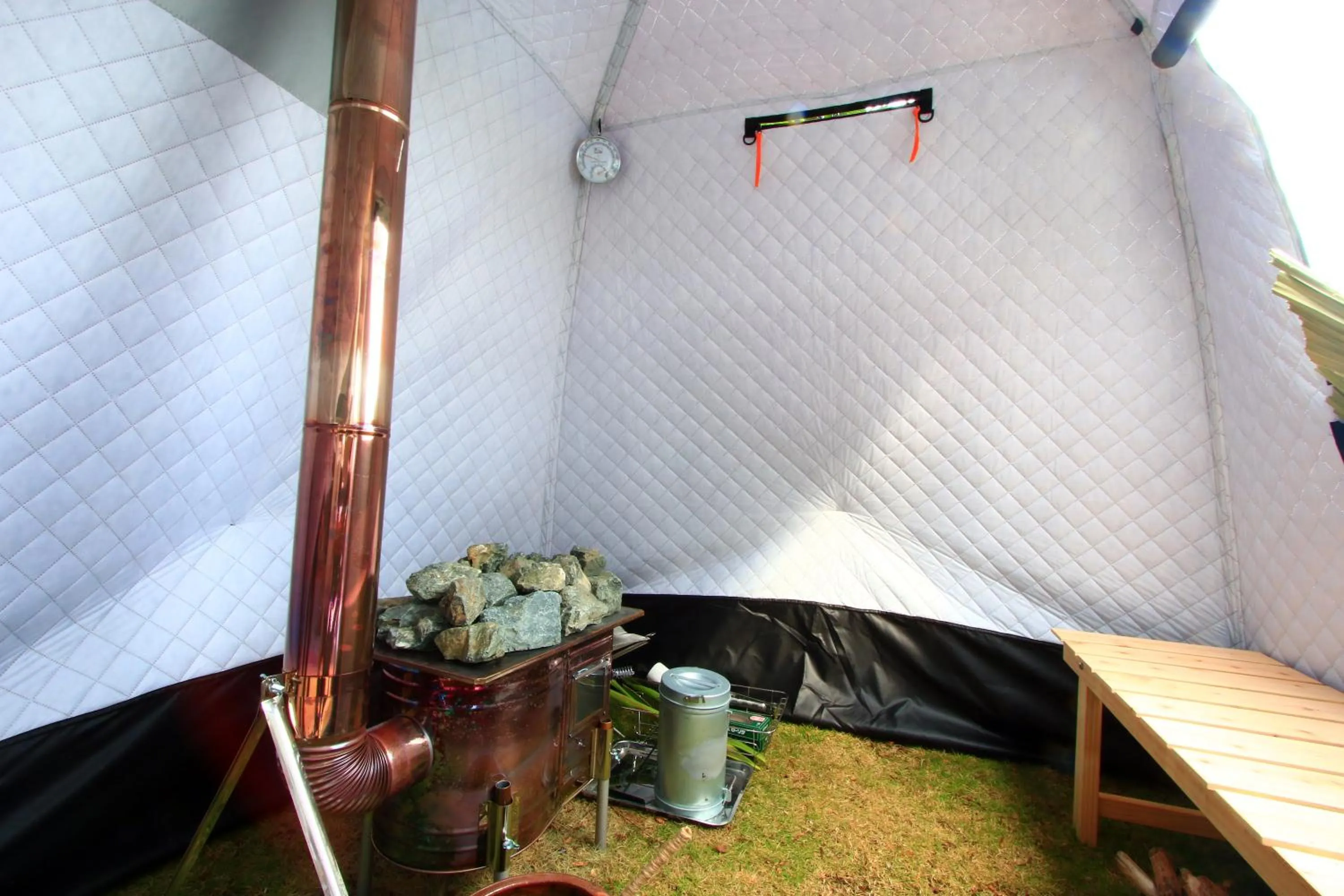 Sauna in MARINX POOLVILLA NAKANDAKARI