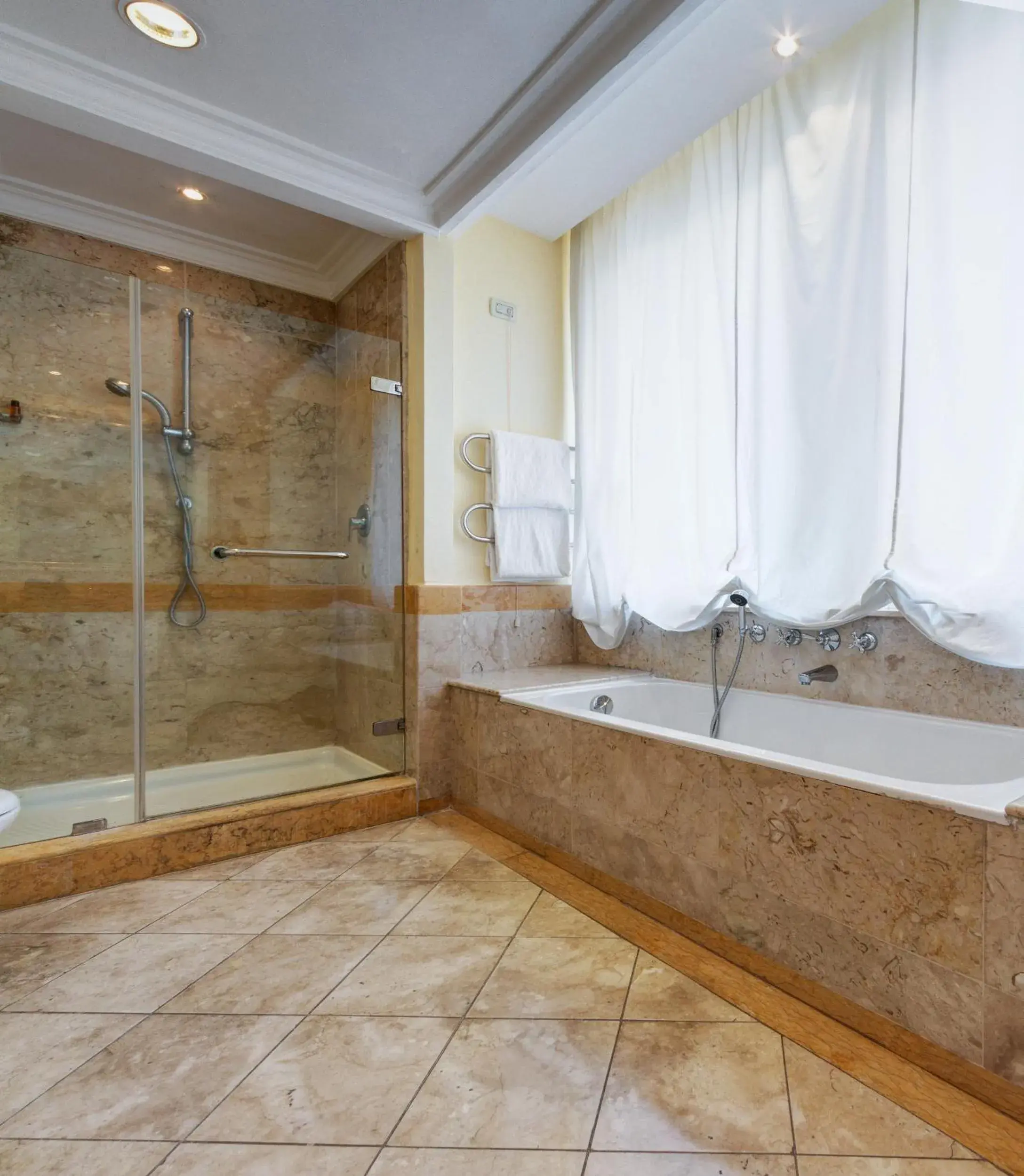 Shower, Bathroom in Mercure Catania Excelsior