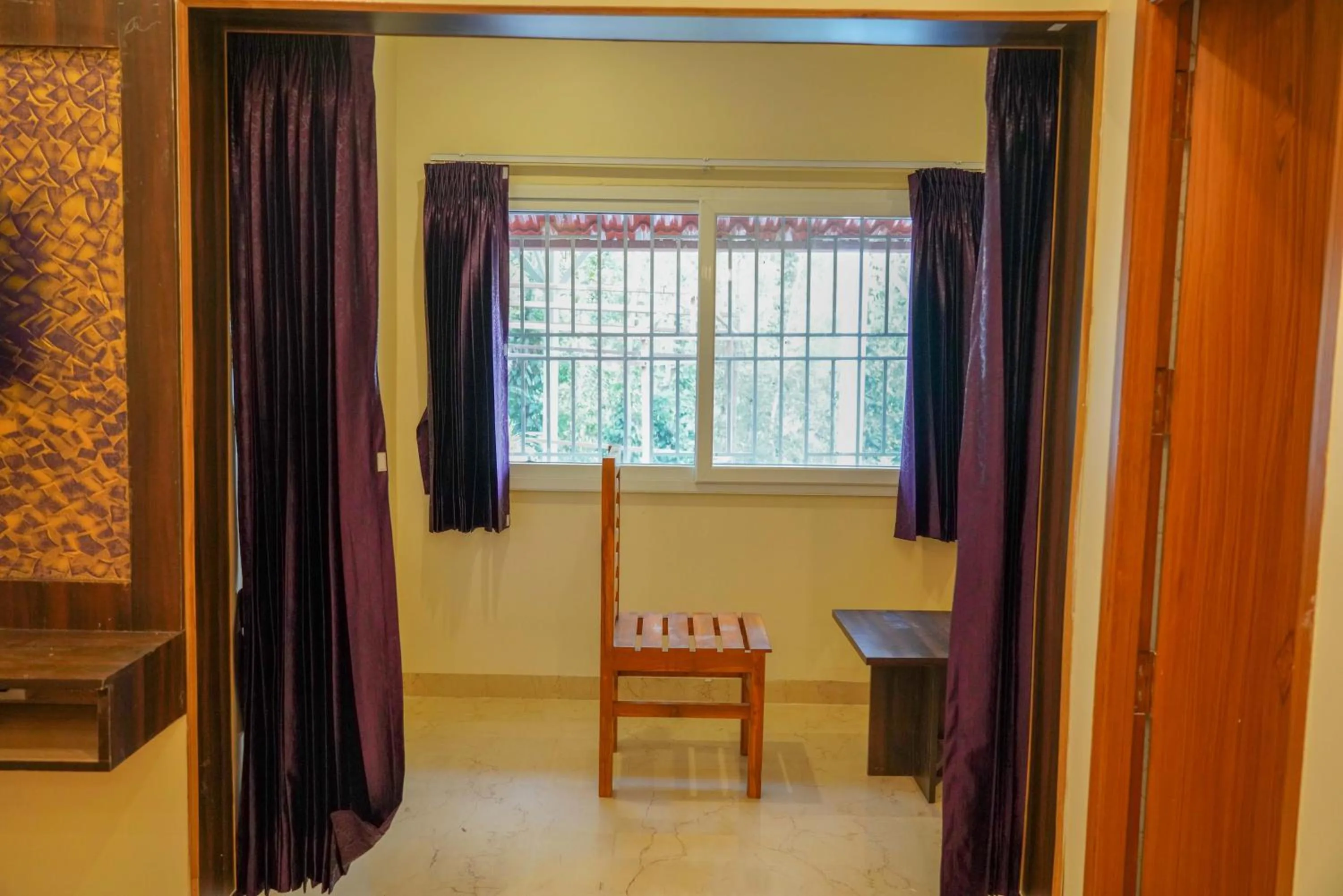 Seating area in Bhavan Resorts