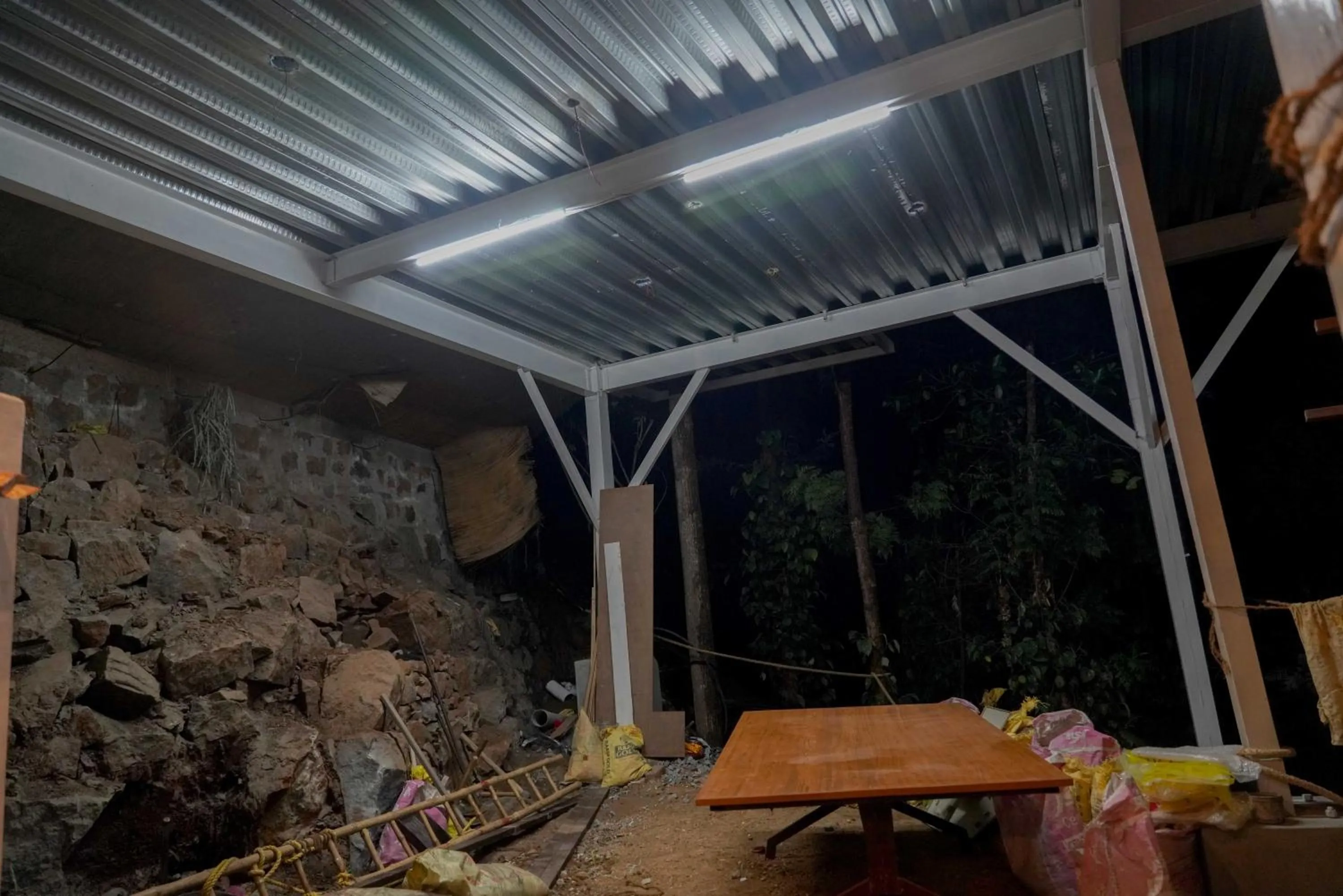 Dining area in Bhavan Resorts