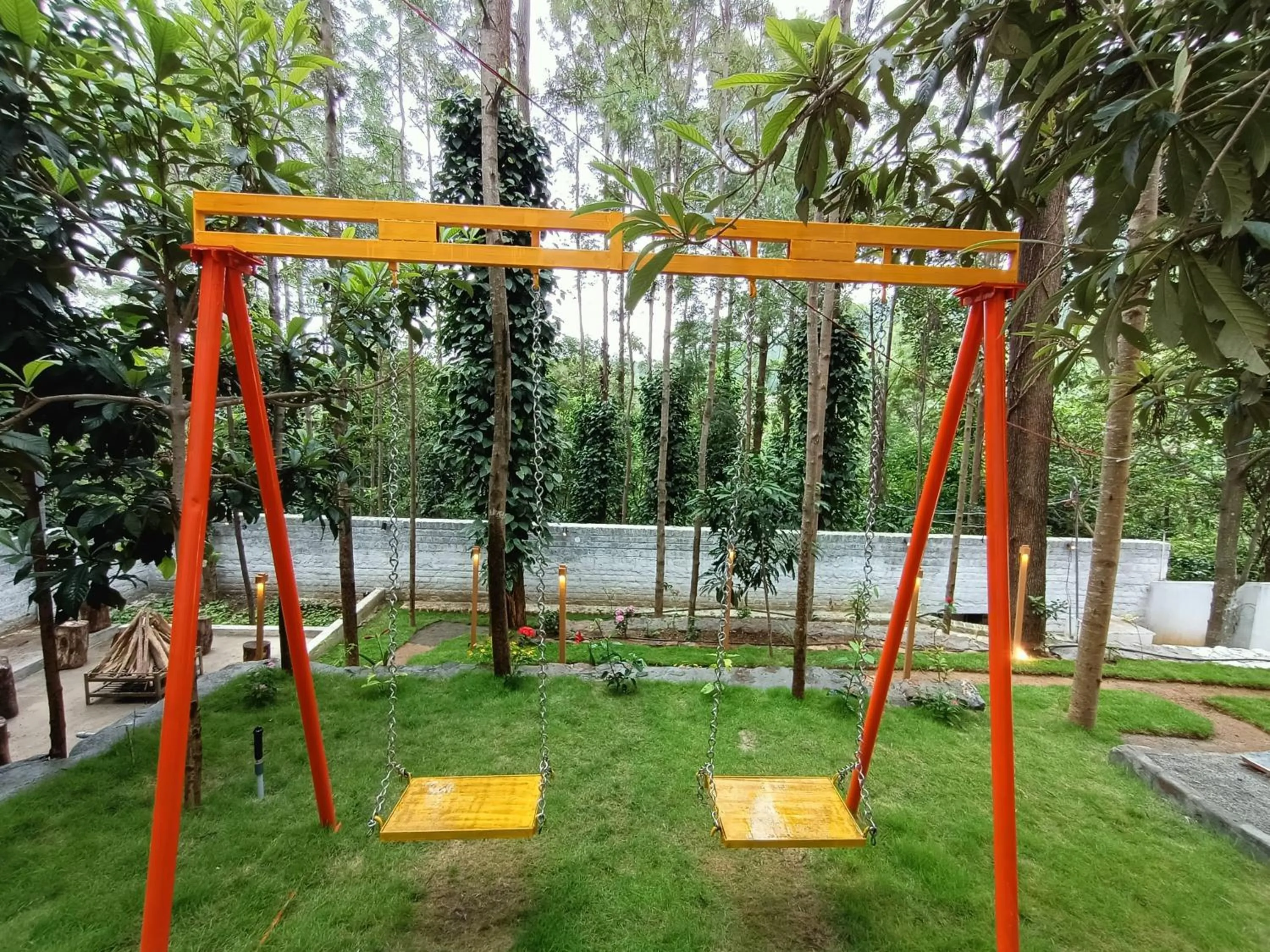 Children play ground in Bhavan Resorts