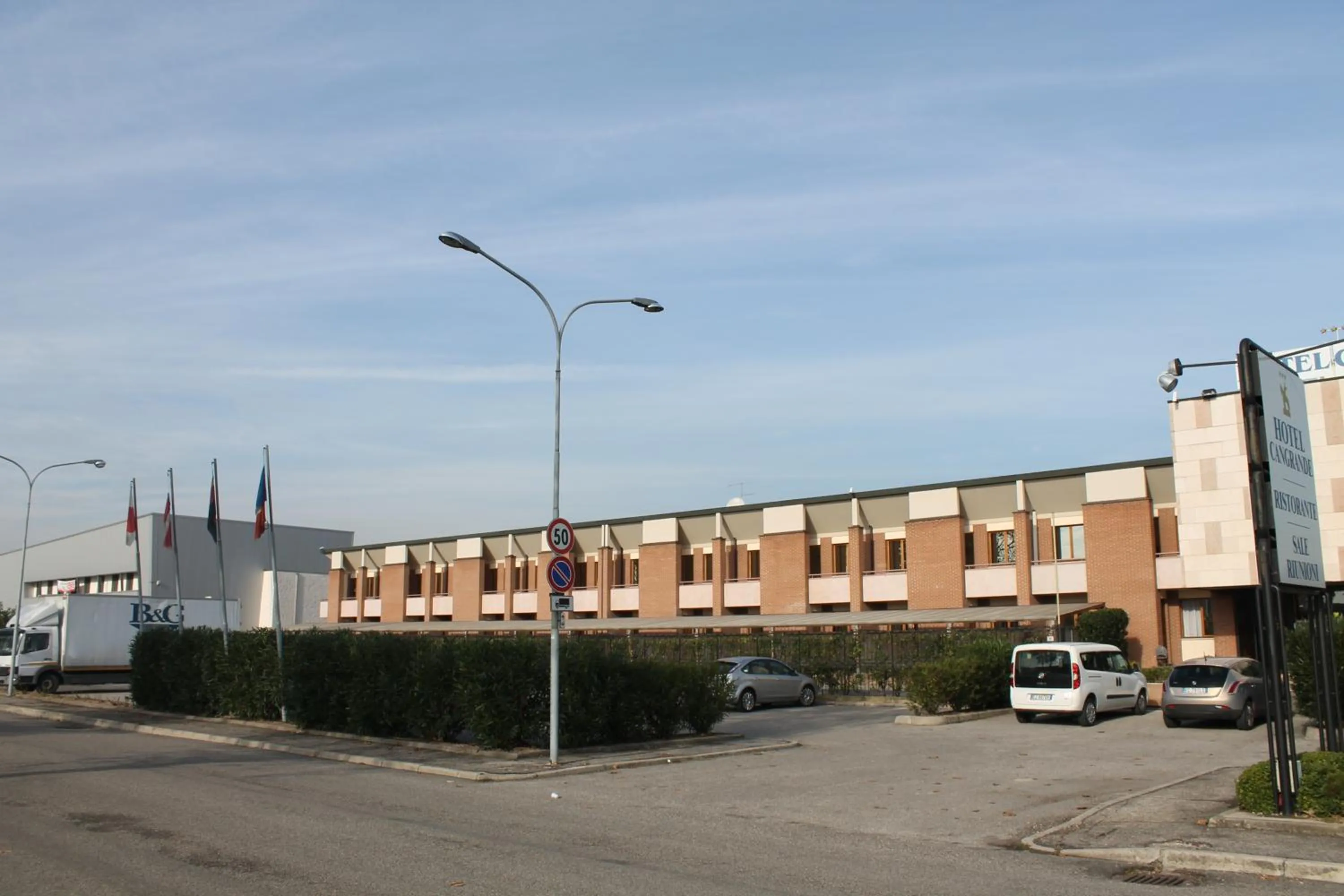 Property building in Hotel Cangrande Di Soave