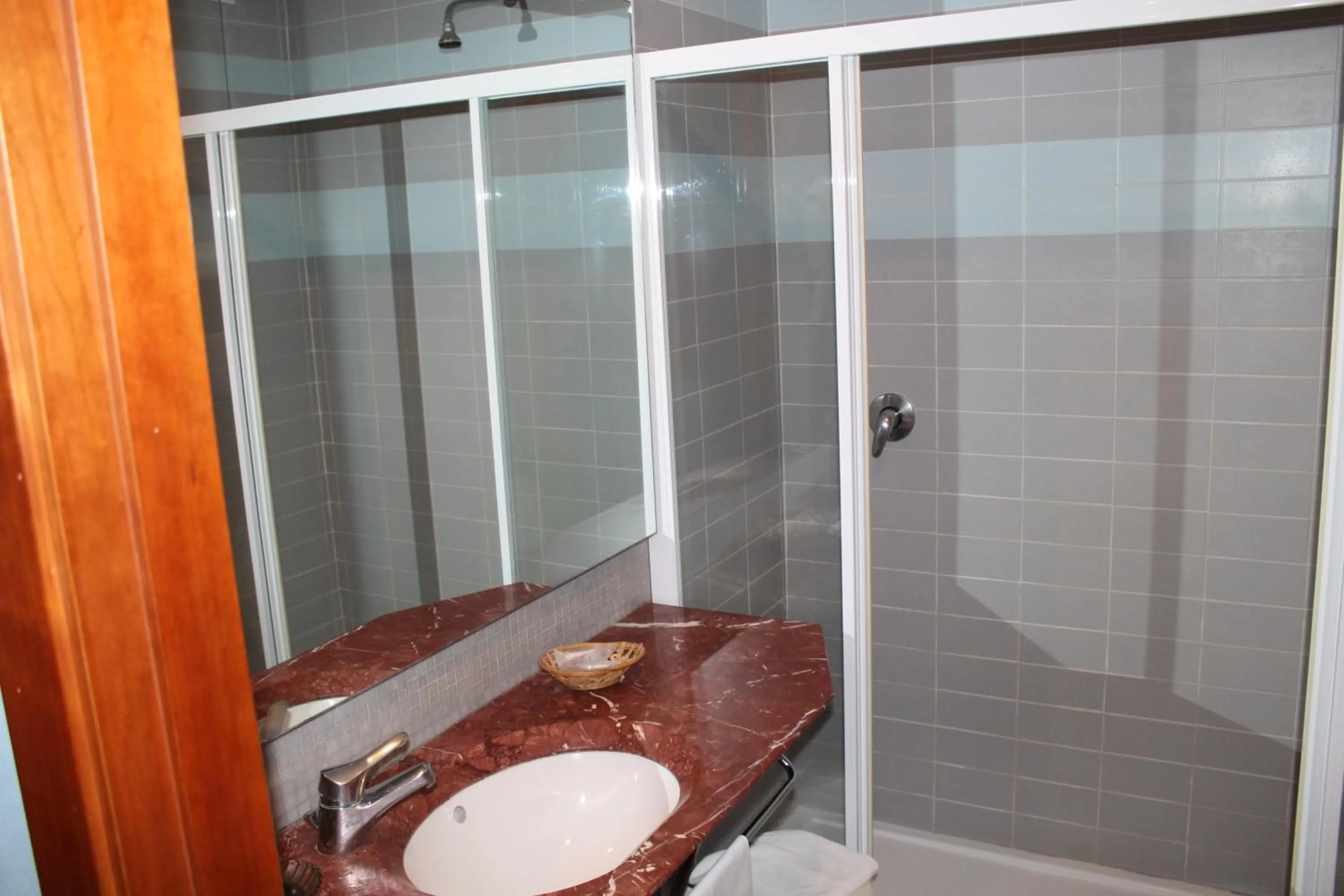 Toilet in Hotel Cangrande Di Soave