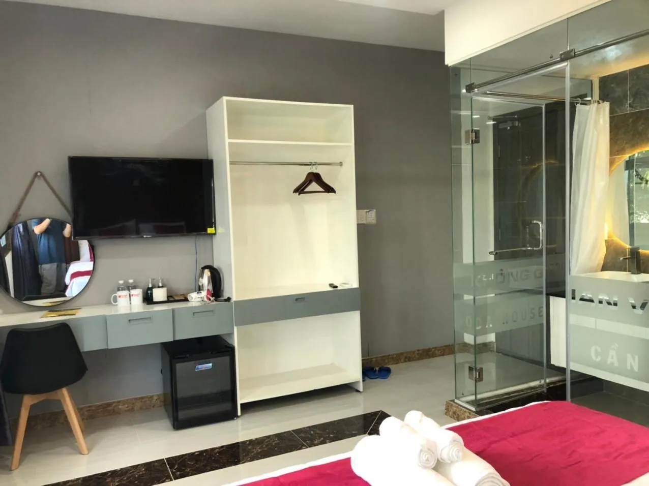 Bed in Soda House Cần Thơ