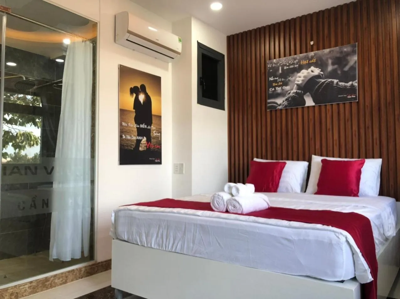 Bed in Soda House Cần Thơ