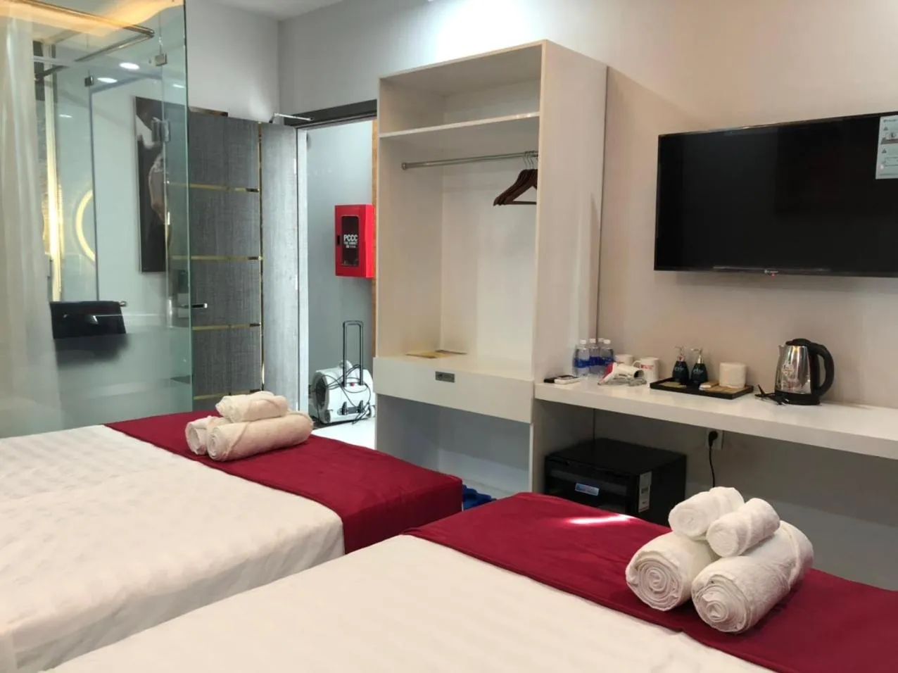 Bed in Soda House Cần Thơ