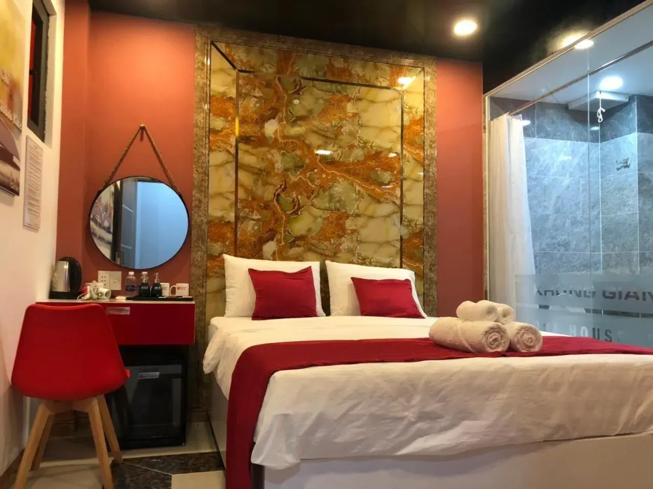 Bed in Soda House Cần Thơ Bed in Soda House Cần Thơ