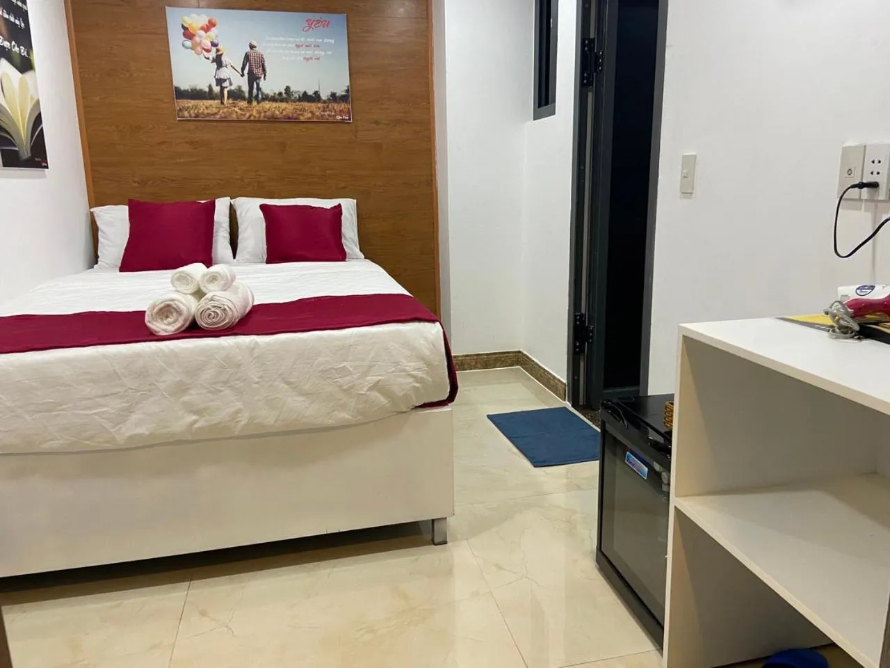 Bed in Soda House Cần Thơ