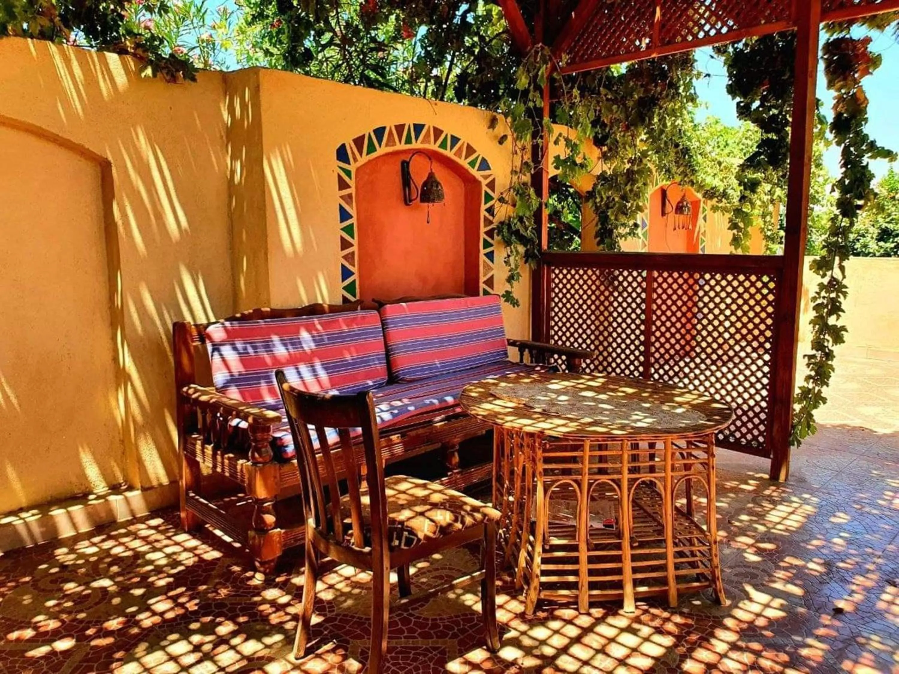 Patio in Nile Compound