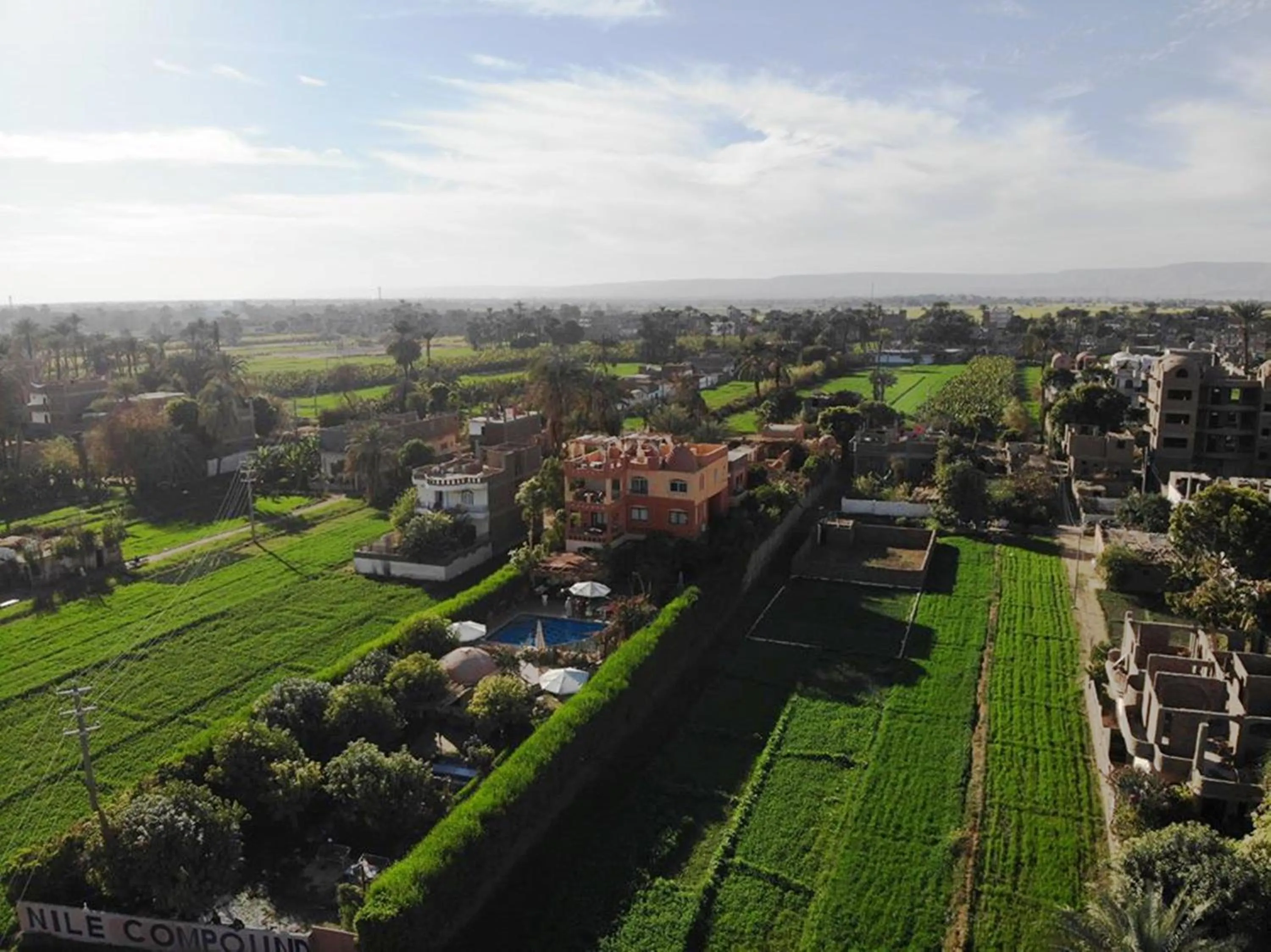 Bird's eye view in Nile Compound