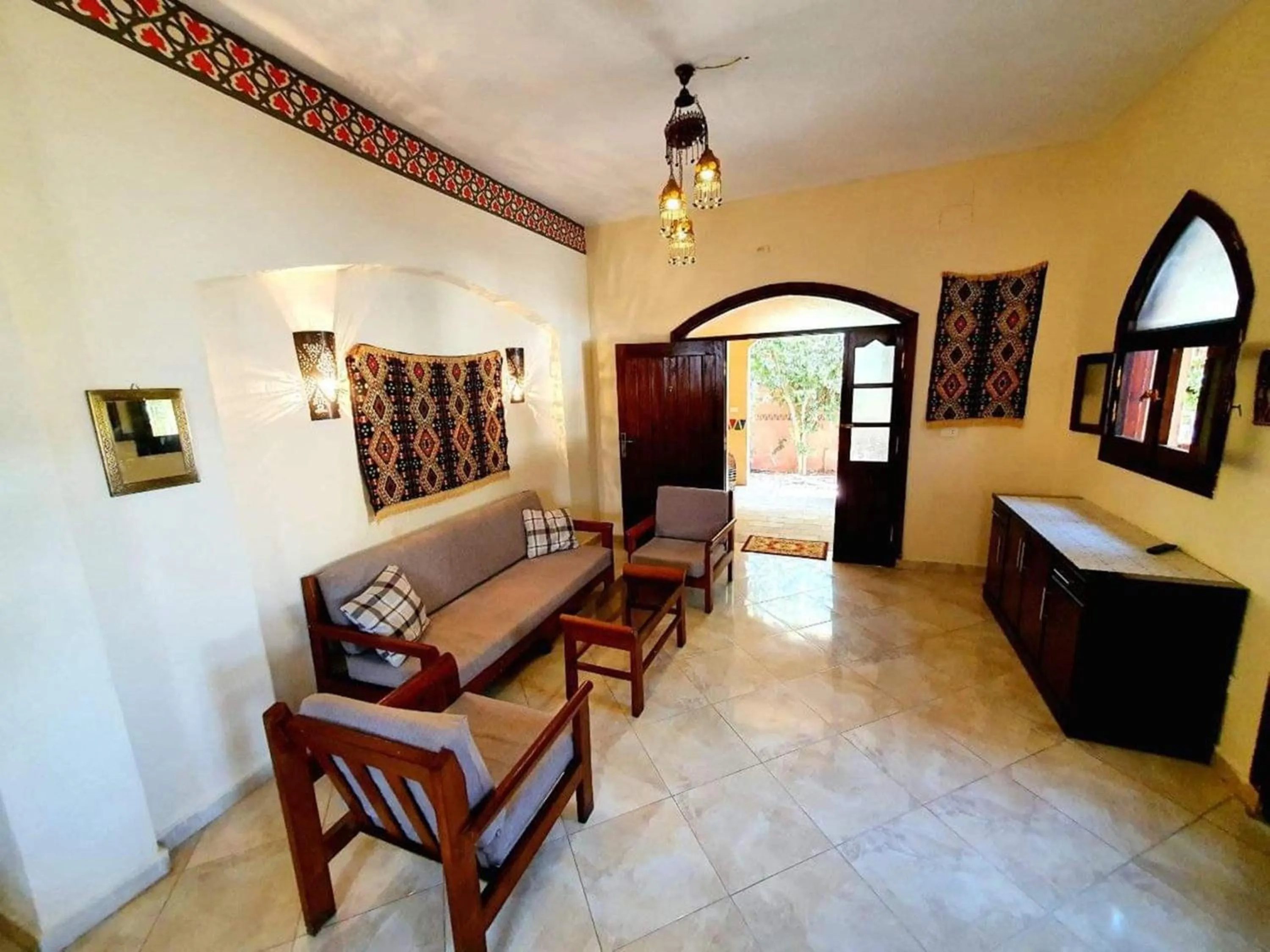 Living room in Nile Compound