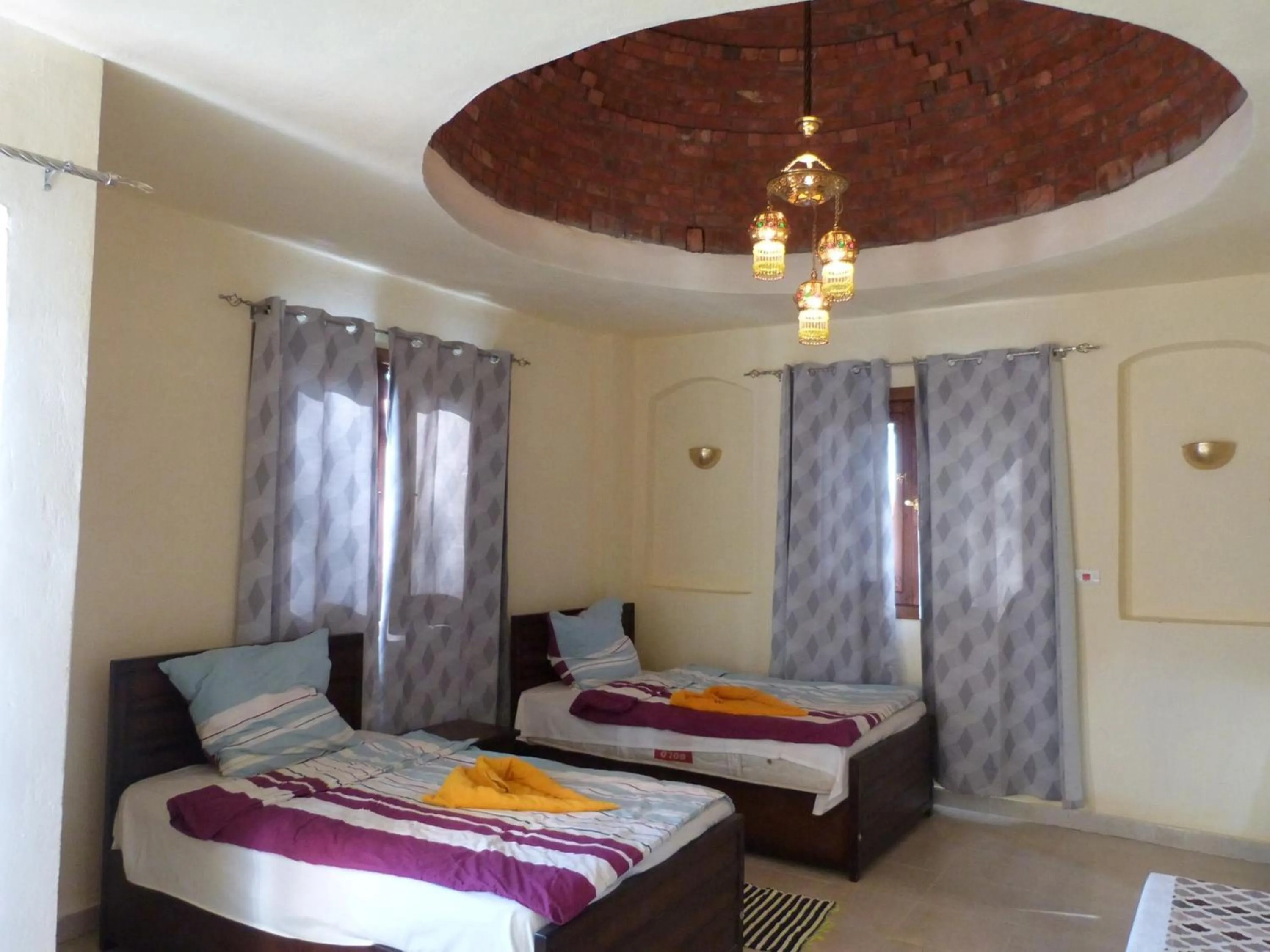 Bedroom, Bed in Nile Compound