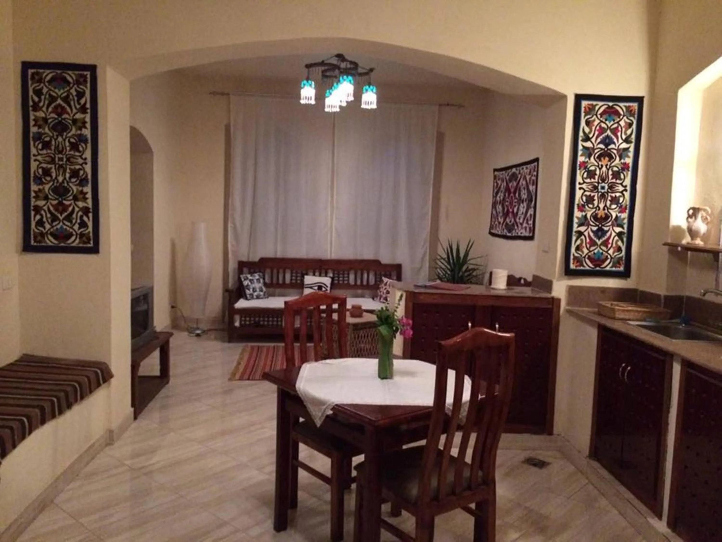 Living room in Nile Compound