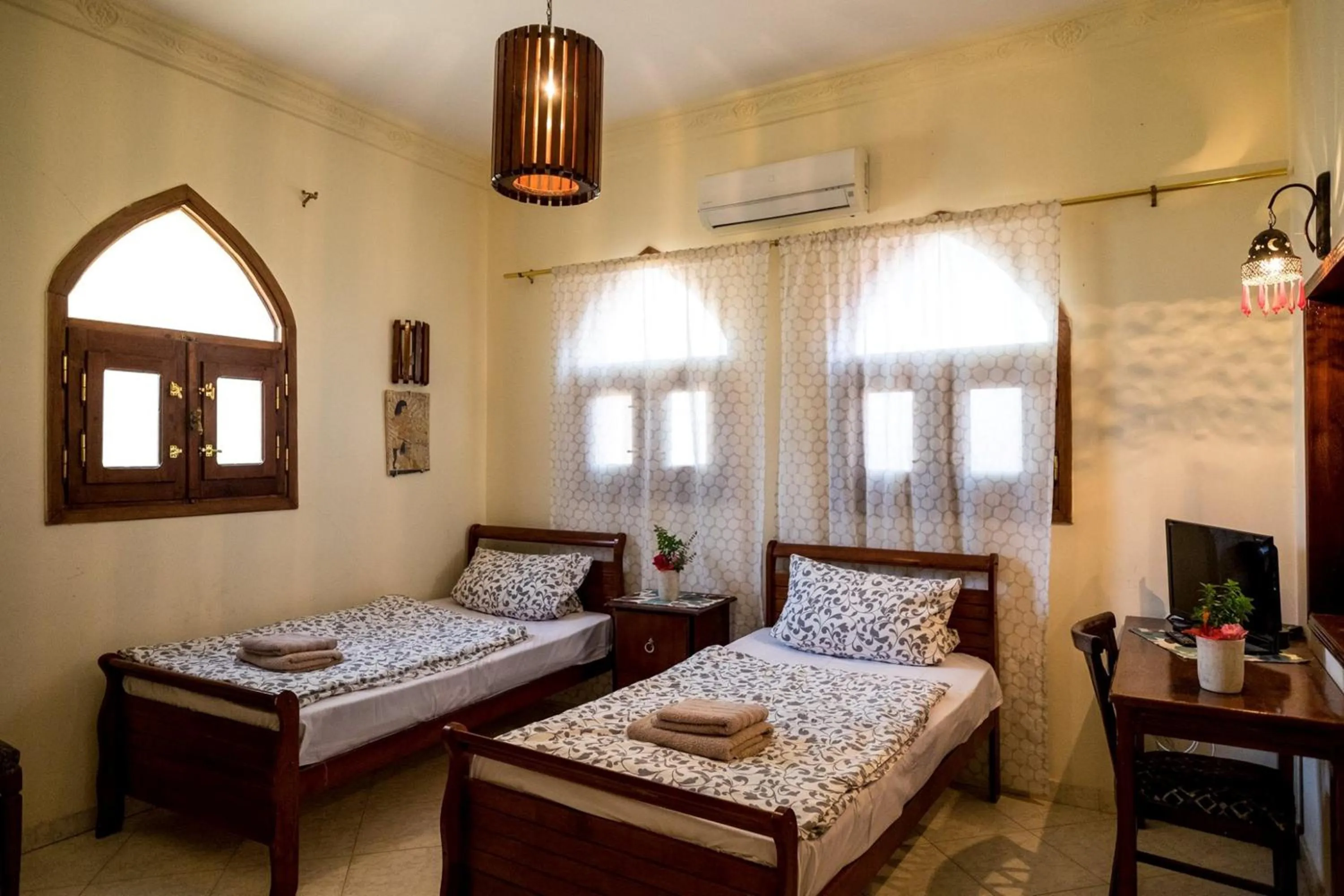 Bedroom, Bed in Nile Compound