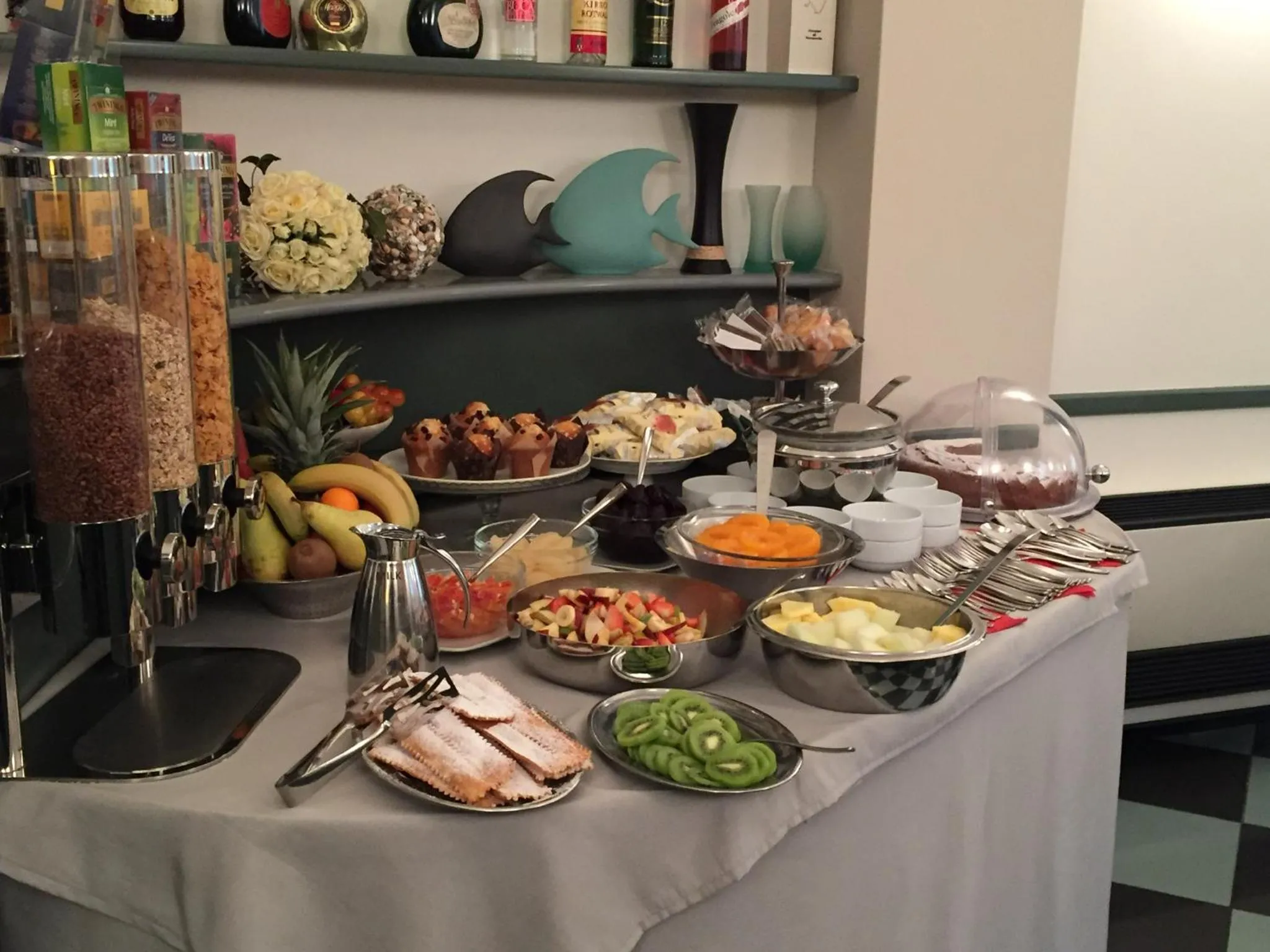 Breakfast in Hotel Tirrenia