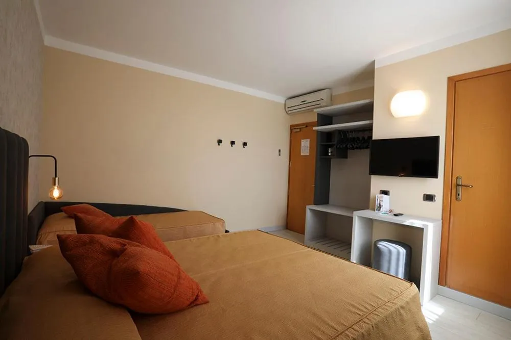 Bed in Hotel Tirrenia