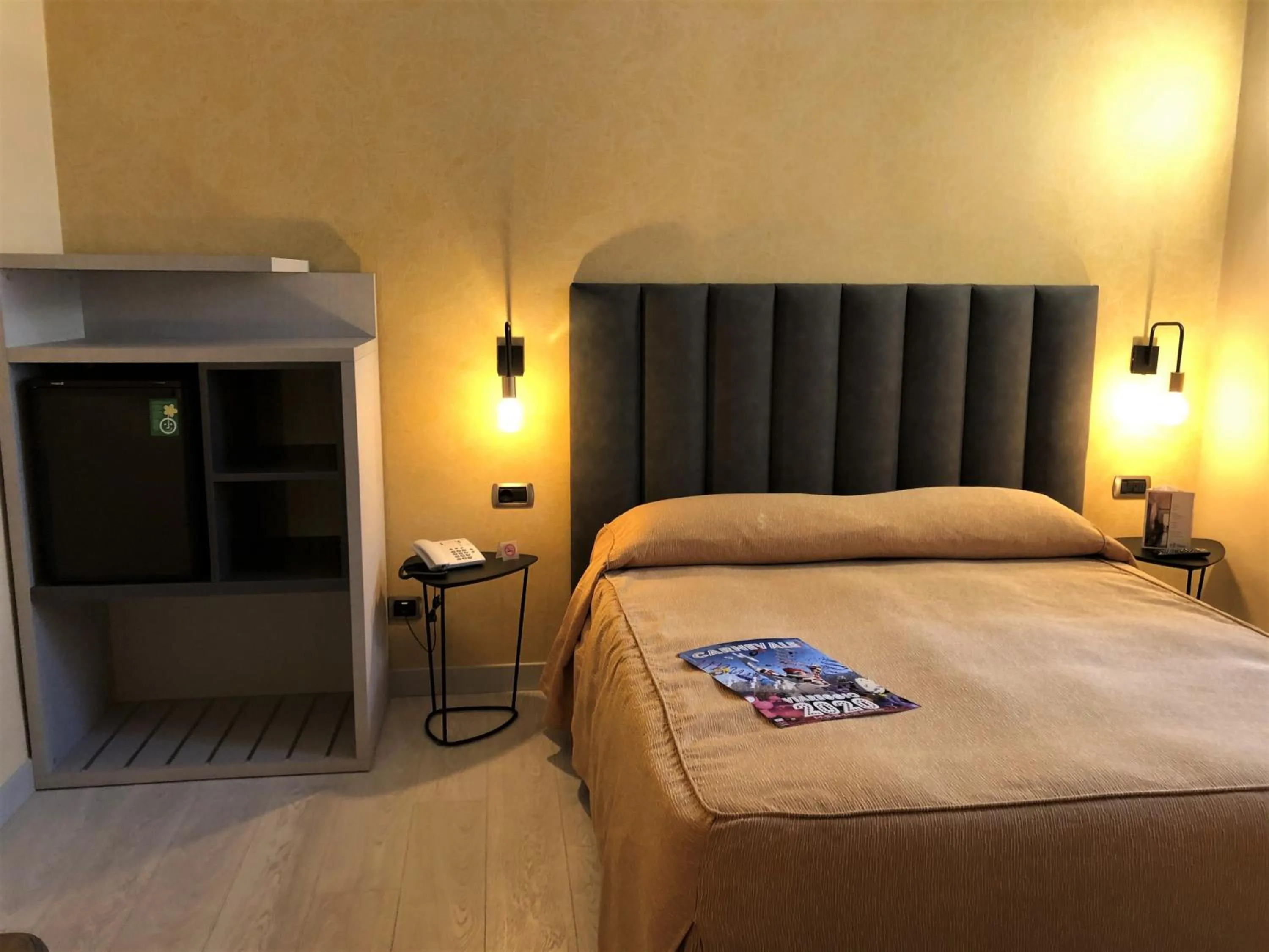 Bed in Hotel Tirrenia