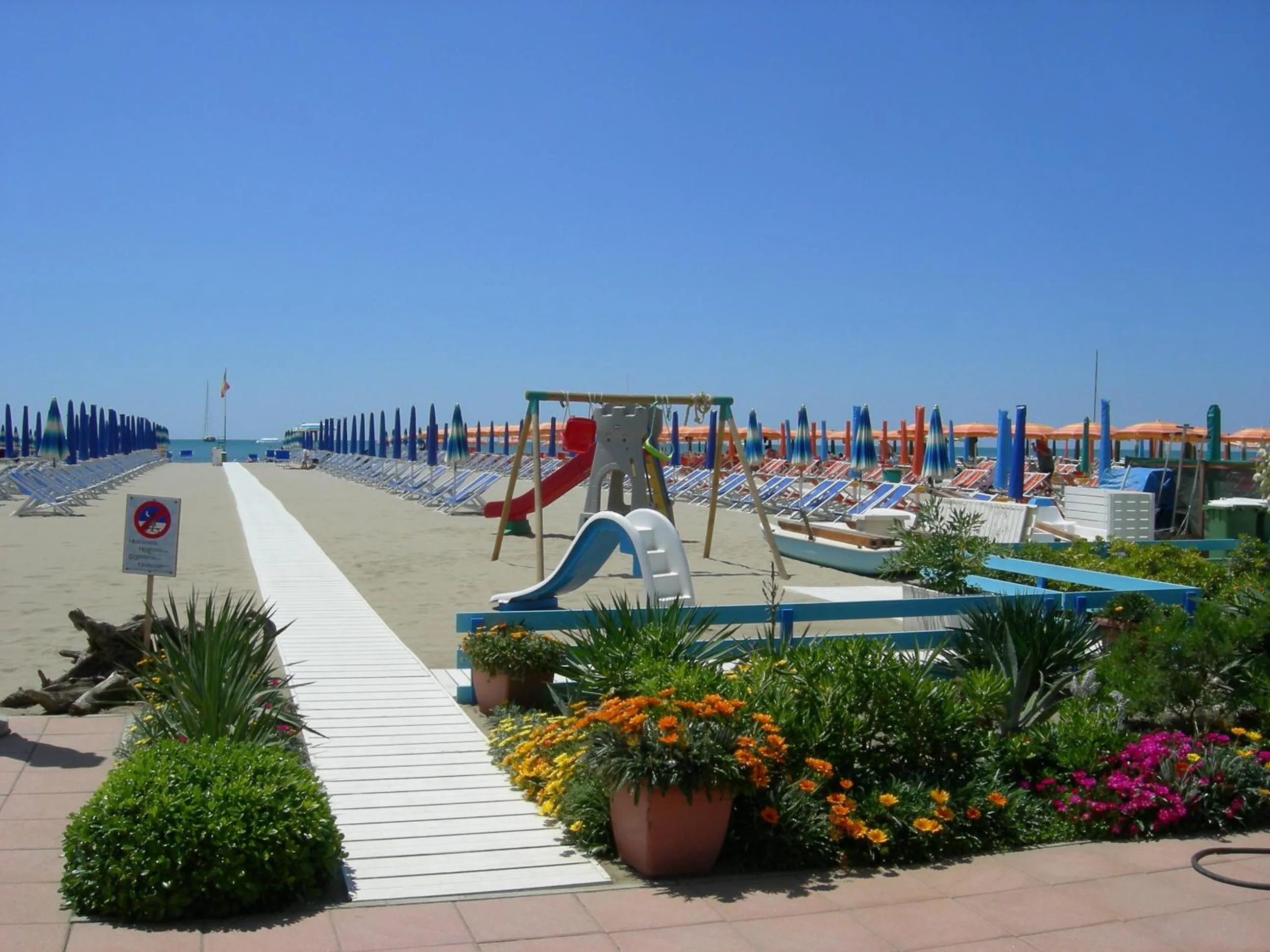 Beach in Hotel Tirrenia