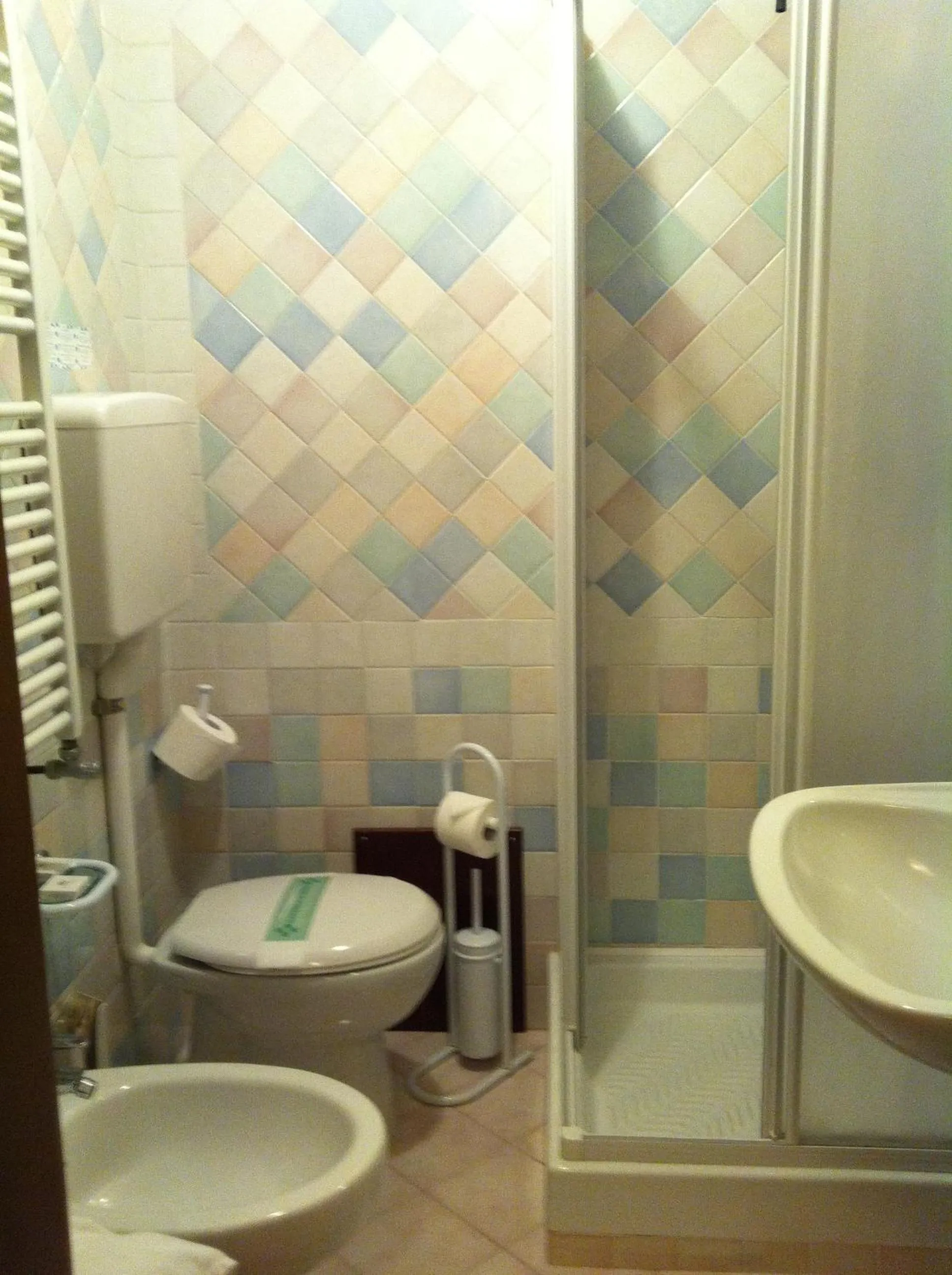 Toilet in Hotel Villa Tiziana