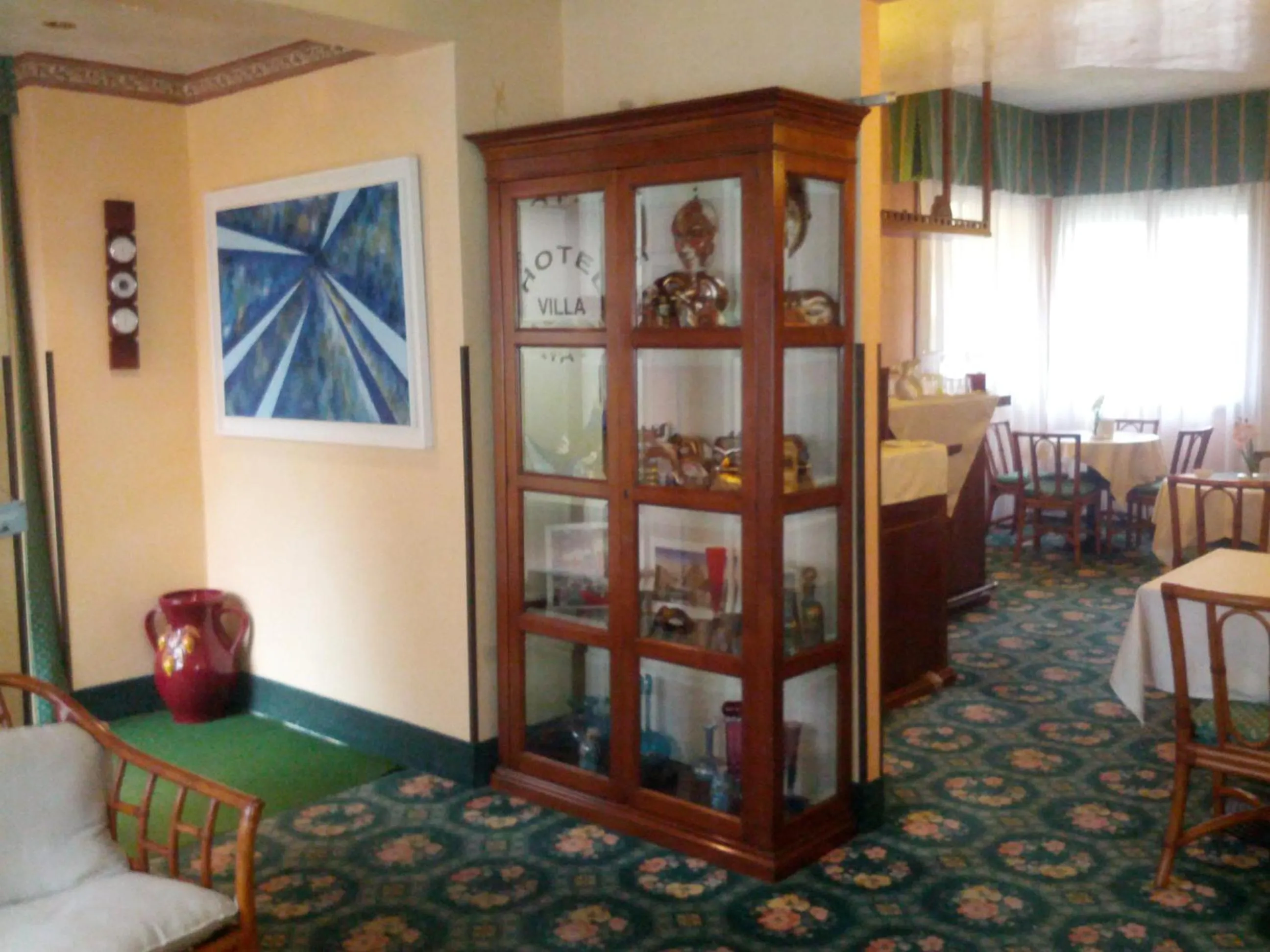 Decorative detail in Hotel Villa Tiziana