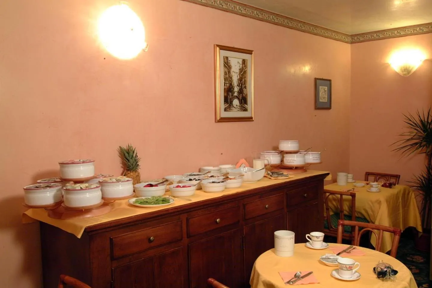 Restaurant/places to eat in Hotel Villa Tiziana
