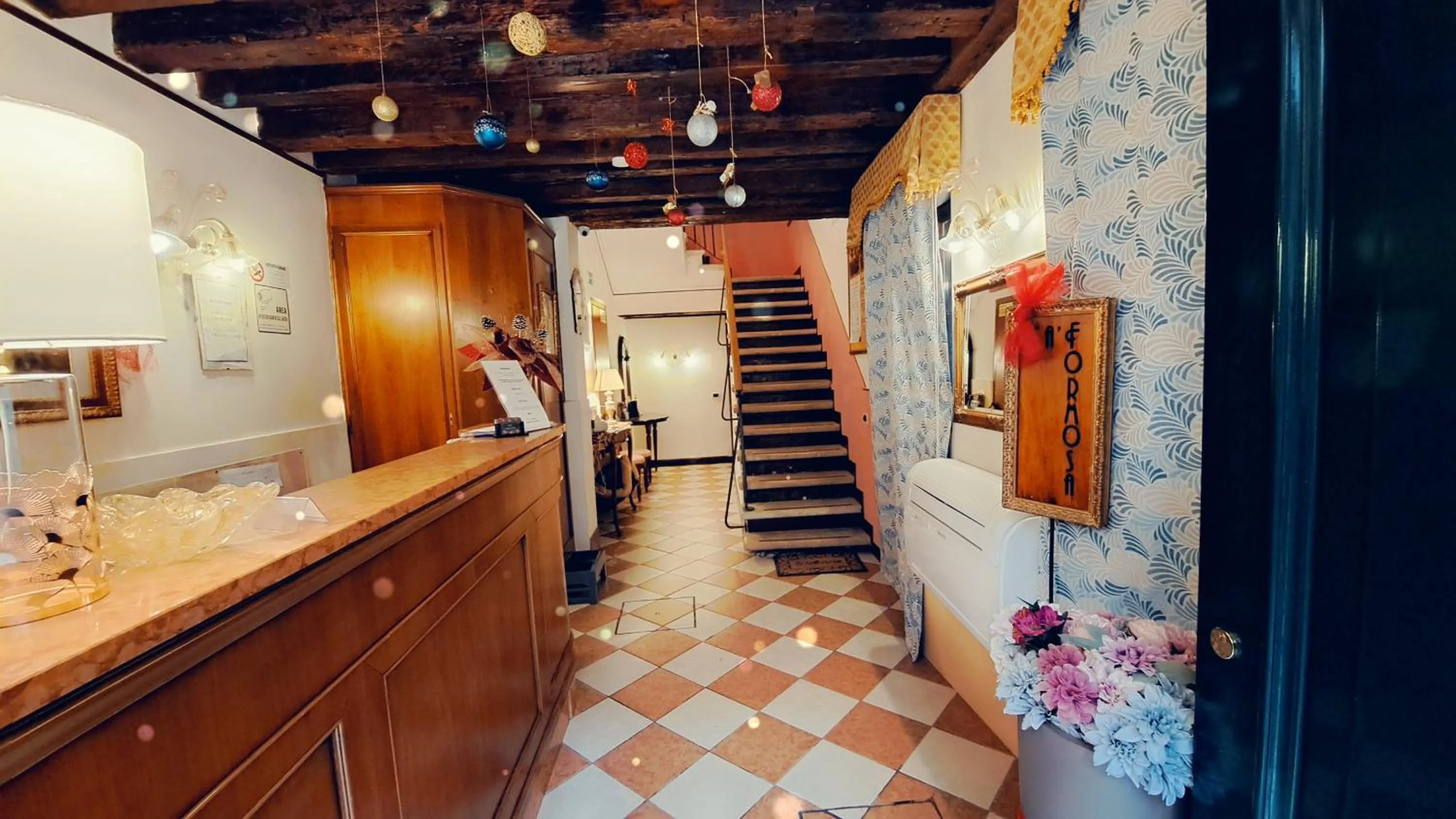 Lobby or reception in Locanda Ca' Formosa