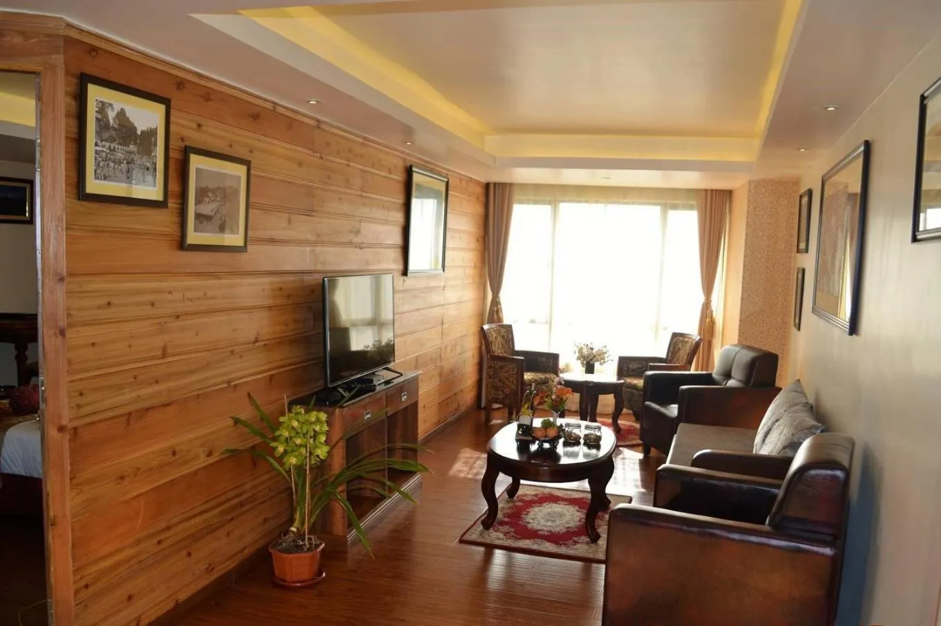 Seating area in Crescent Resort, Darjeeling