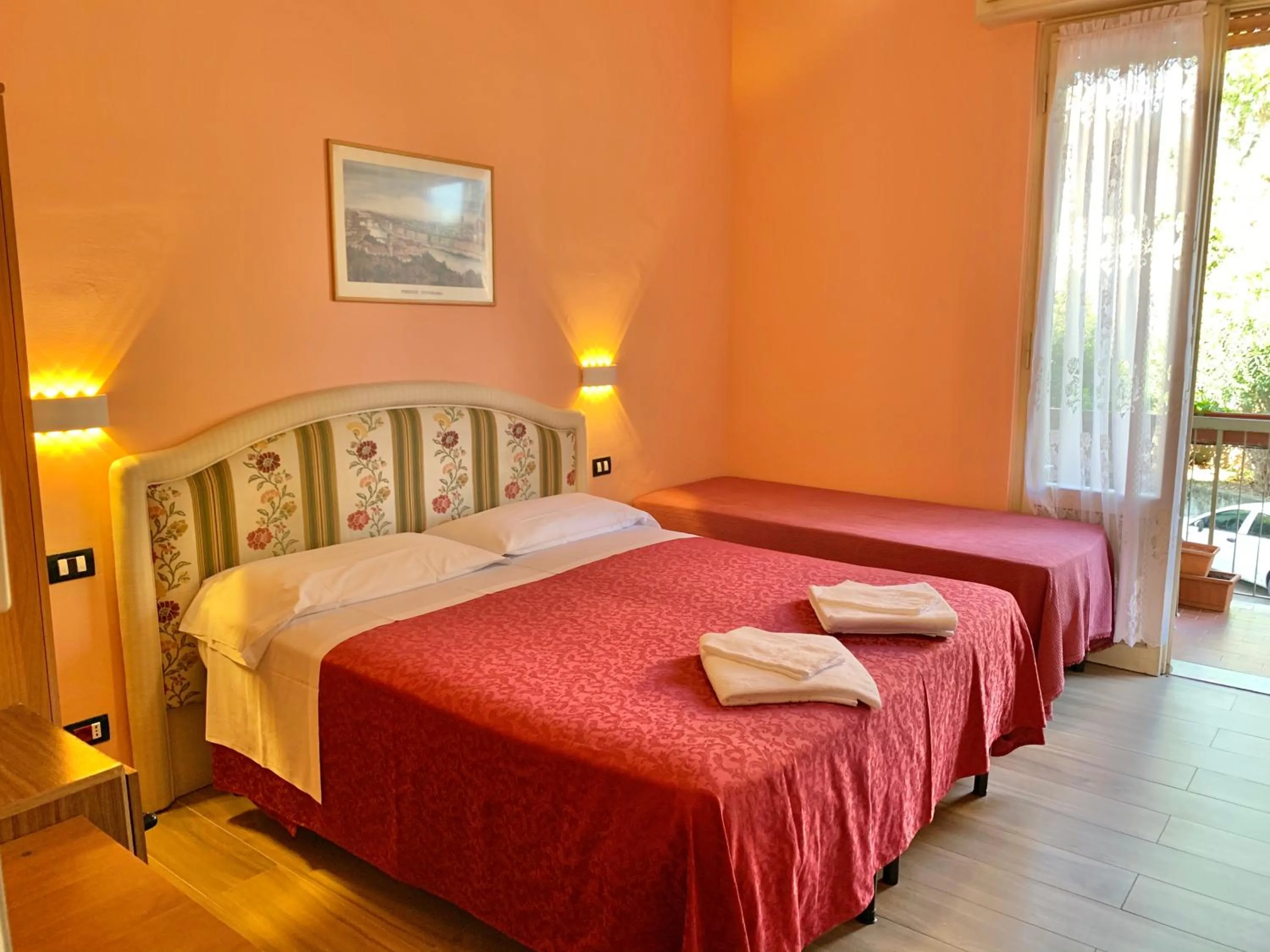 Bed in Albergo Cinzia