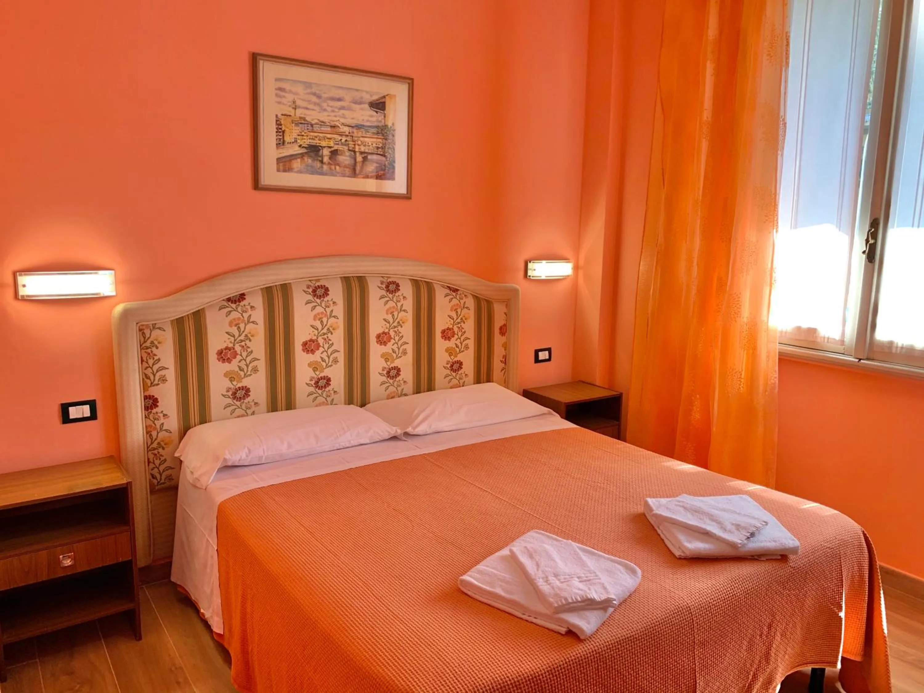 Bed in Albergo Cinzia