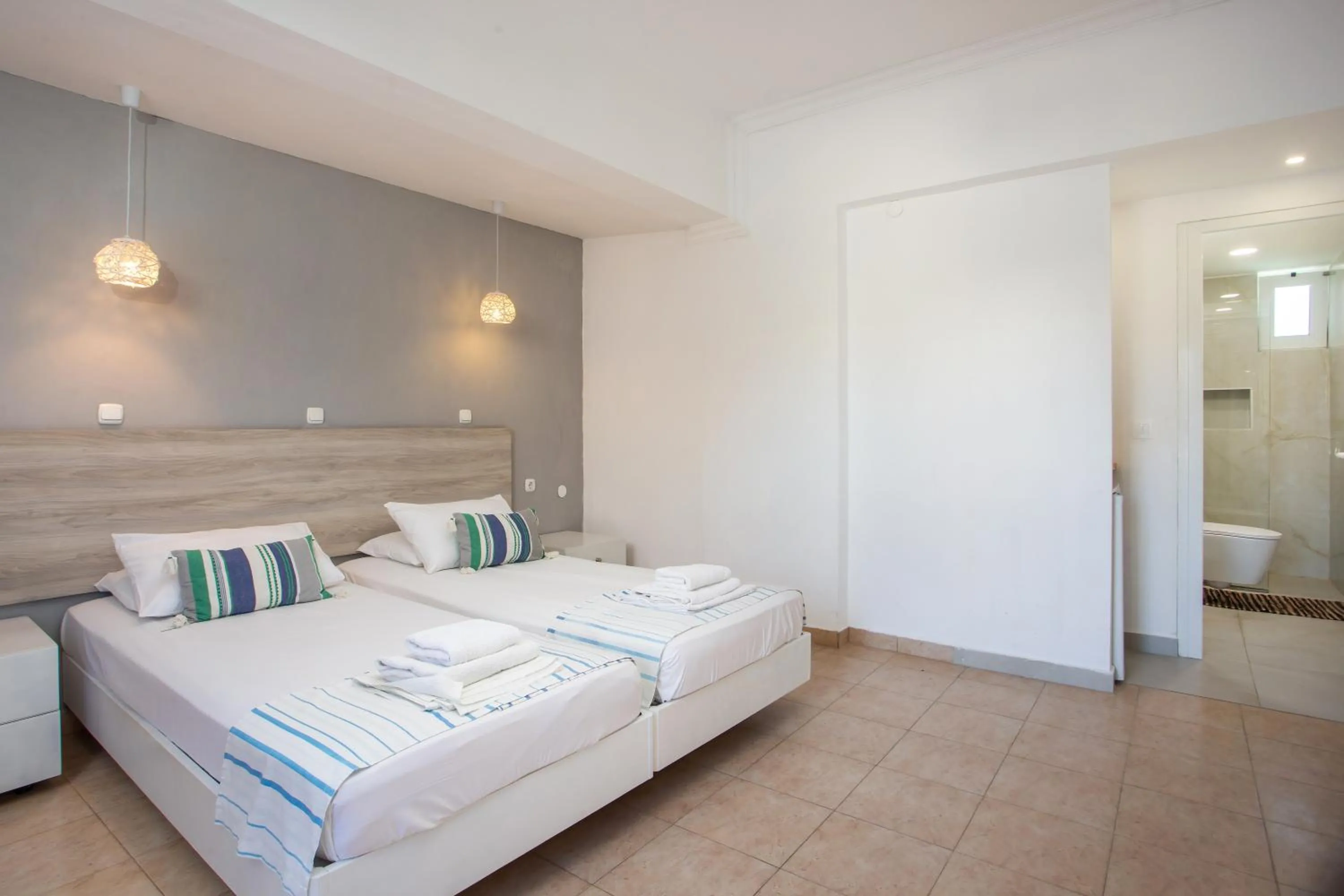 Bed in Mando Living -Faliraki