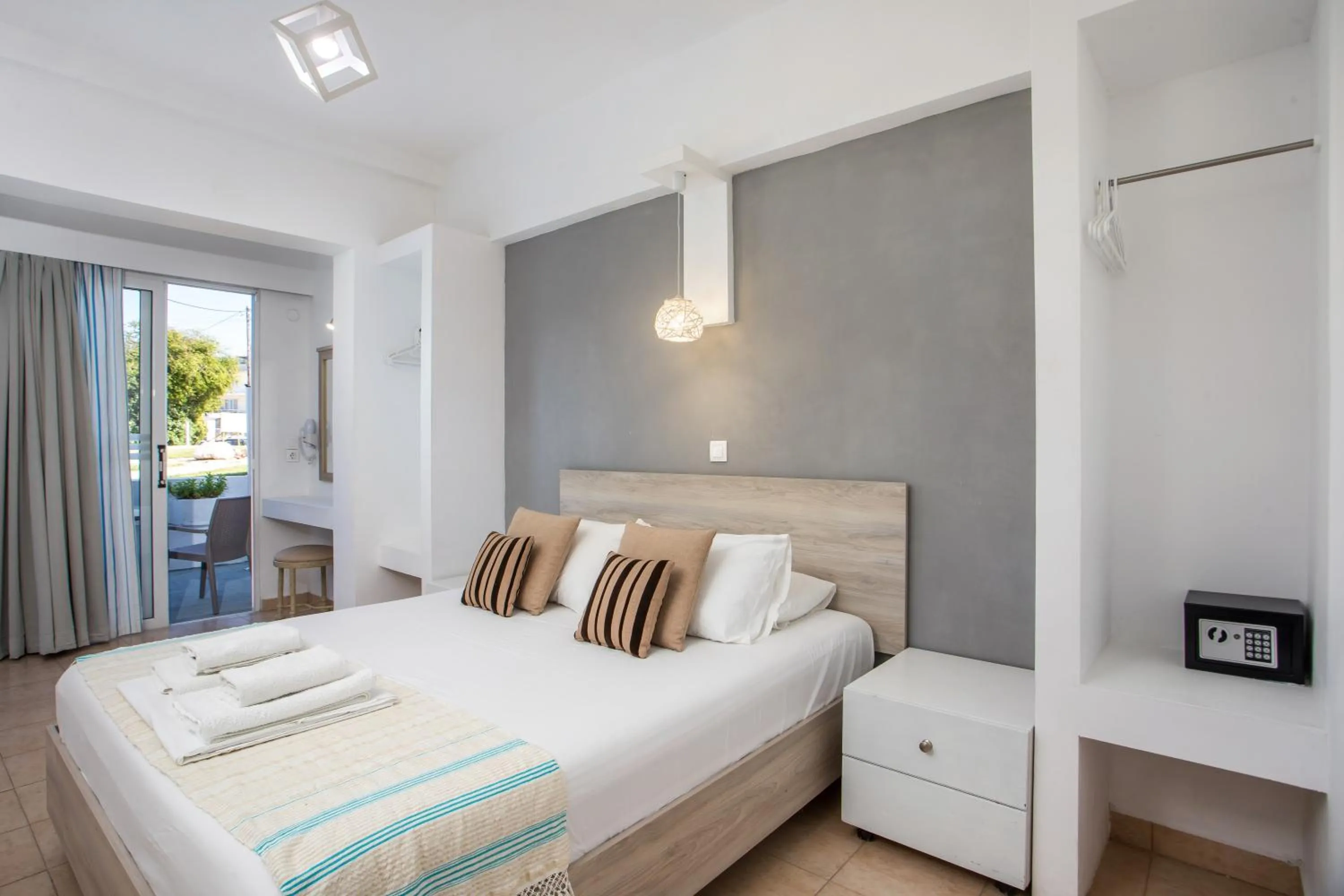 Bedroom, Bed in Mando Living -Faliraki