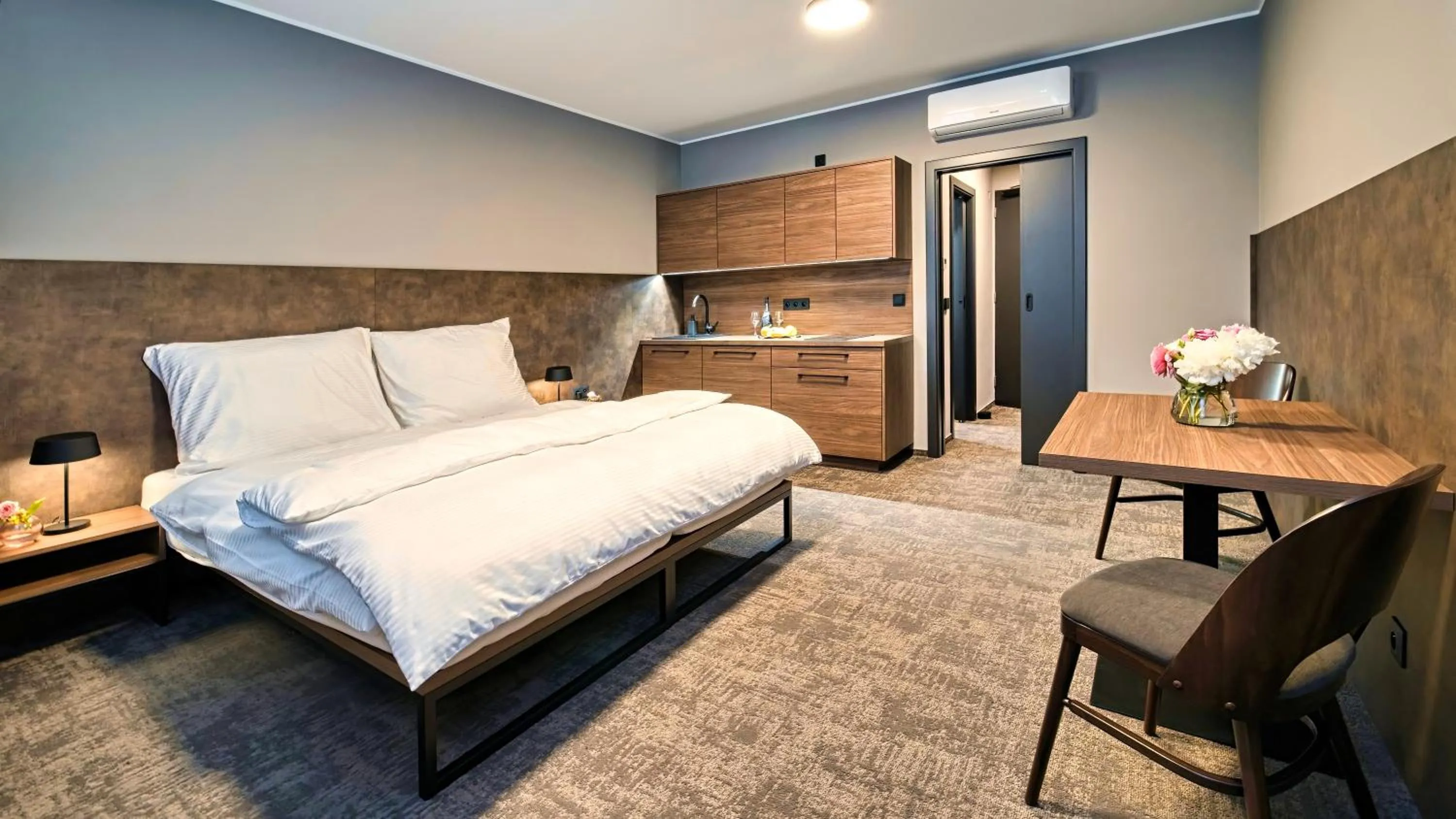 Photo of the whole room, Bed in ABA Apartments