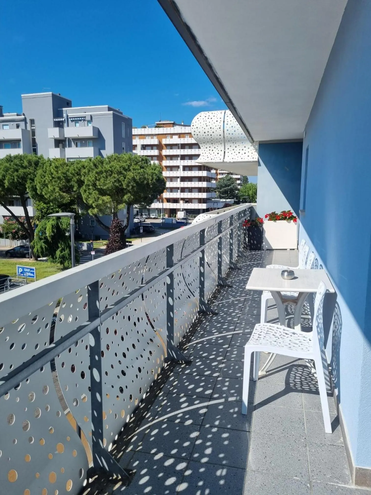 Balcony/Terrace in Appart-Hotel Holiday