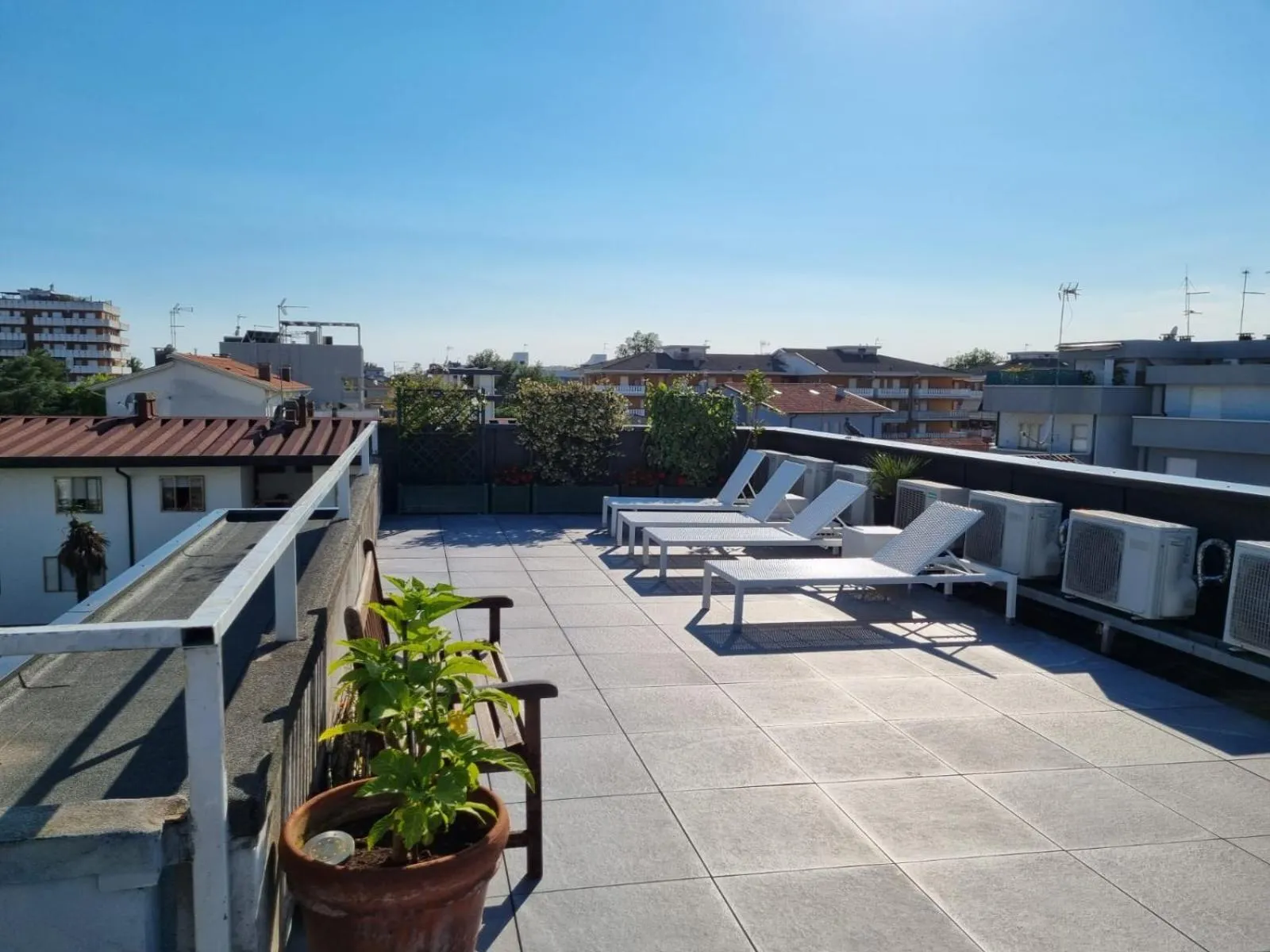 Solarium in Appart-Hotel Holiday