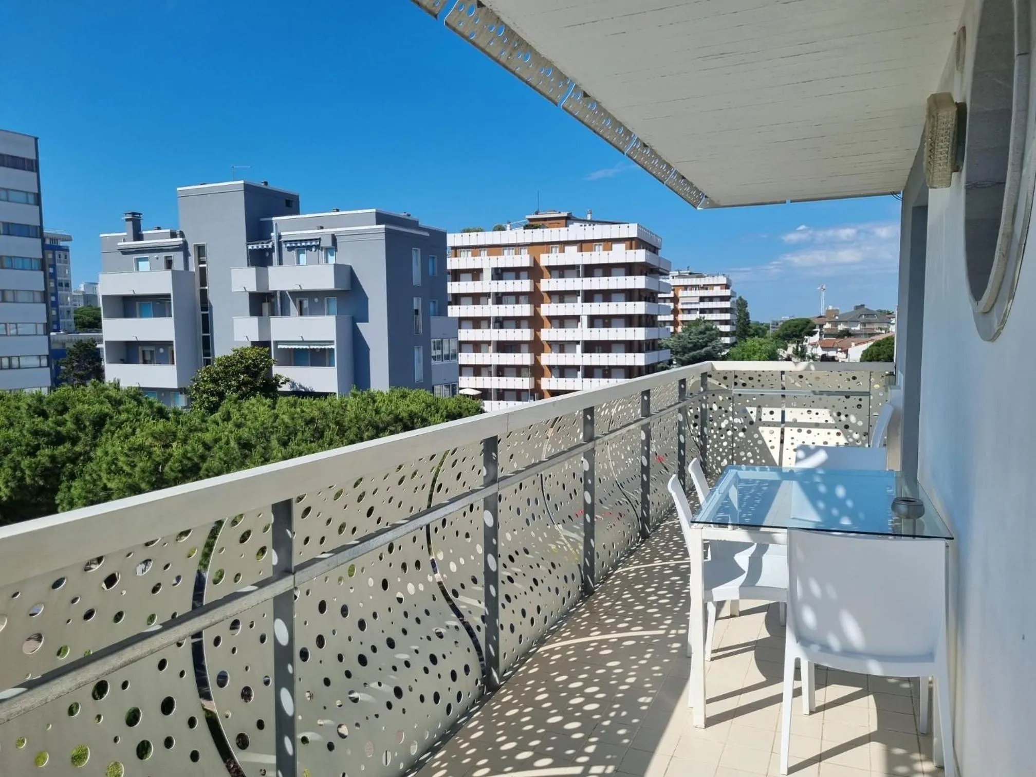 Balcony/Terrace in Appart-Hotel Holiday