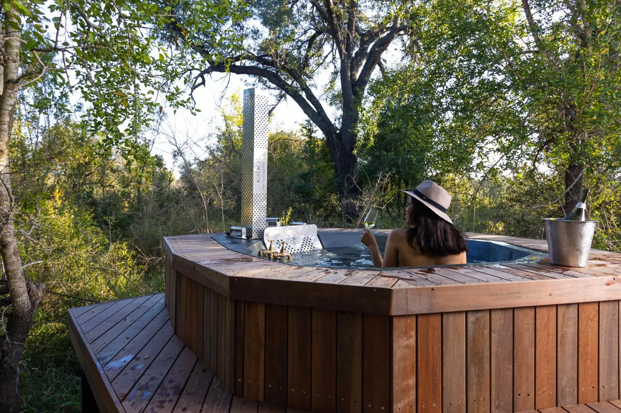 Hot Tub in Simbavati Waterside